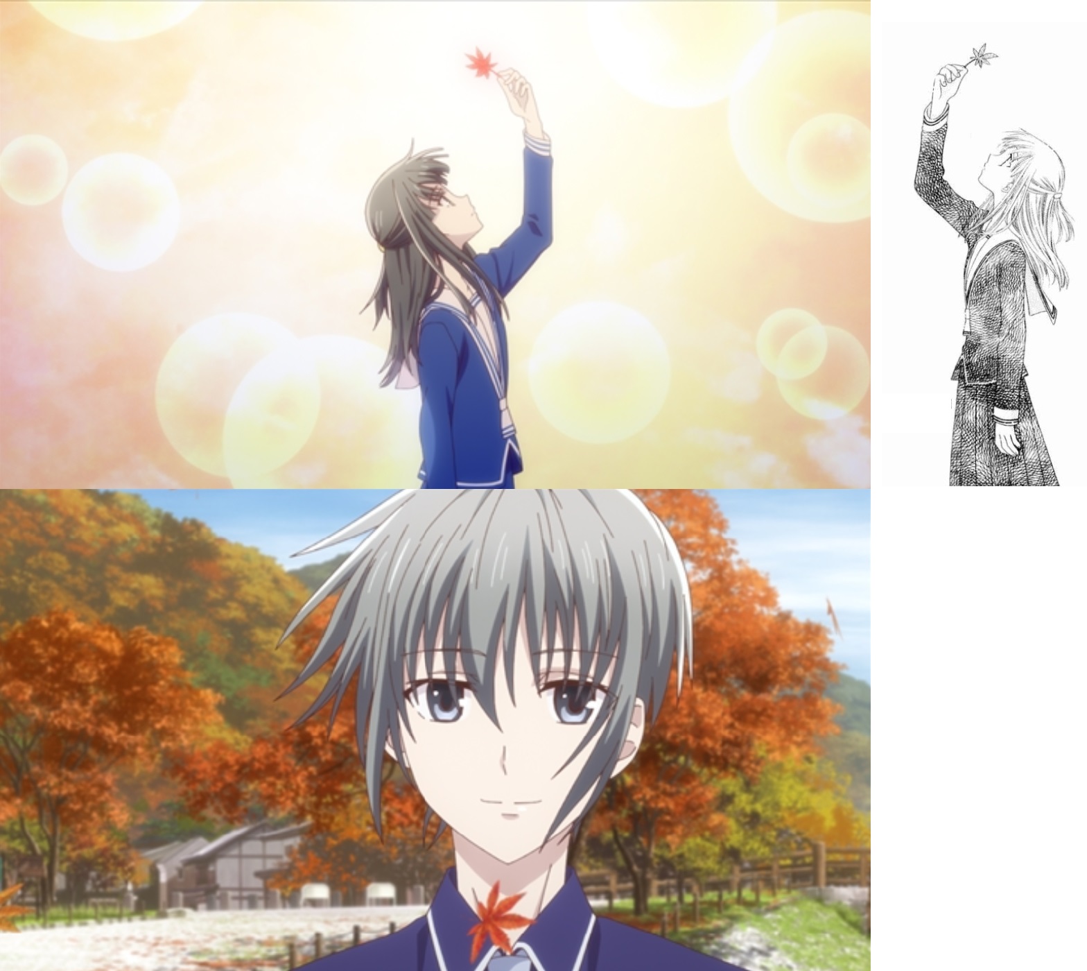 Want to see more of Yuki and Machi?. You got it!. Season 2 episode 17 preview stills (continued