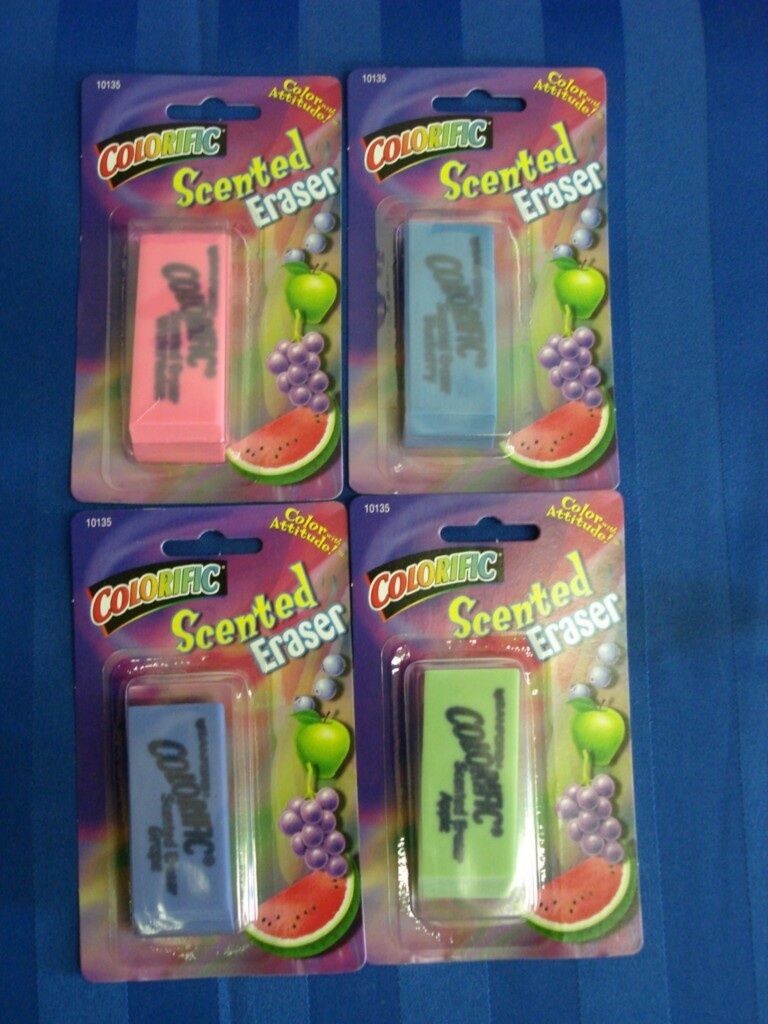 Colorific Scented Erasers r/nostalgia