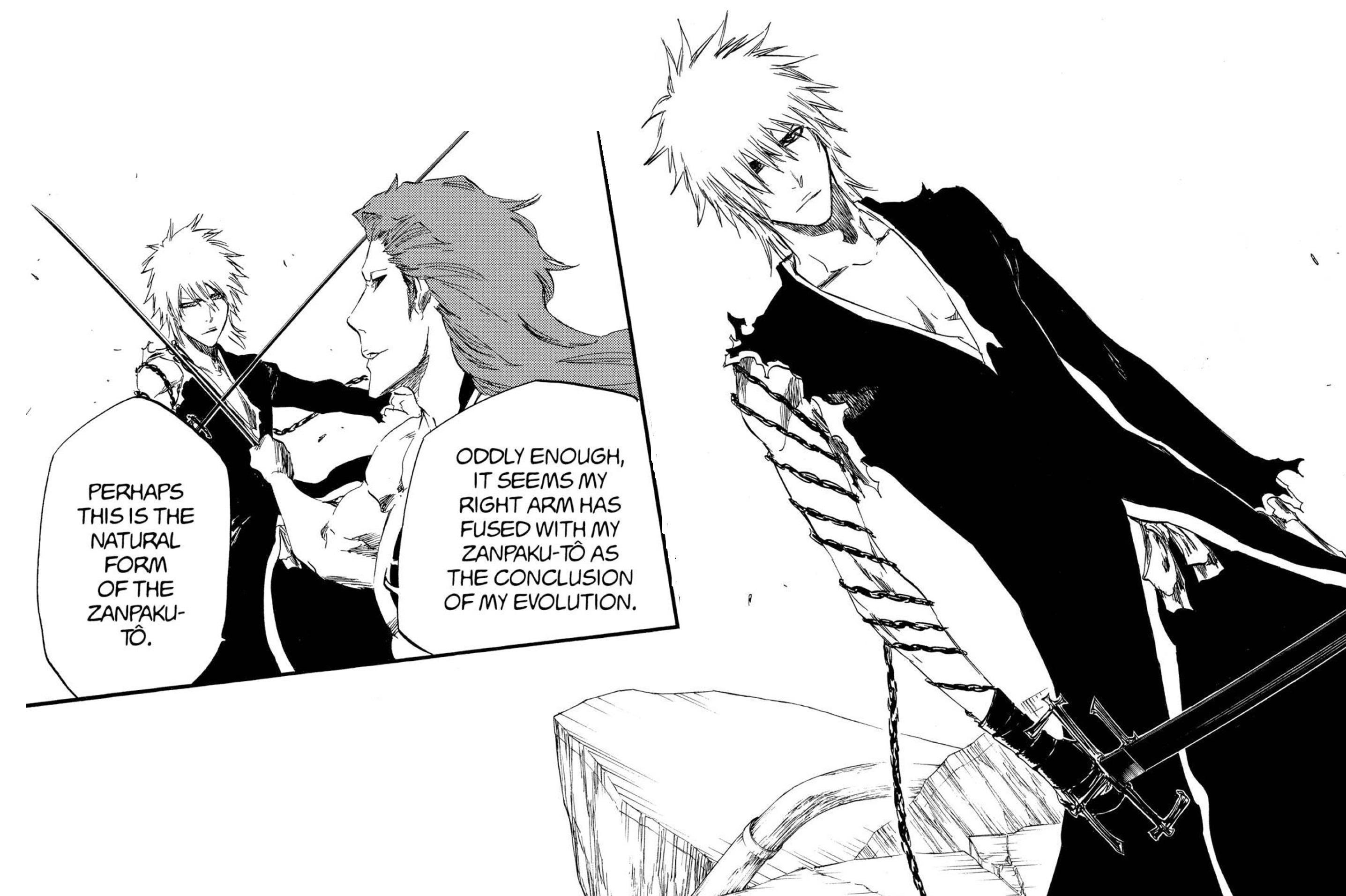 When the hogyoku evolved Aizen, and after Ichigo learnt the FGT, their