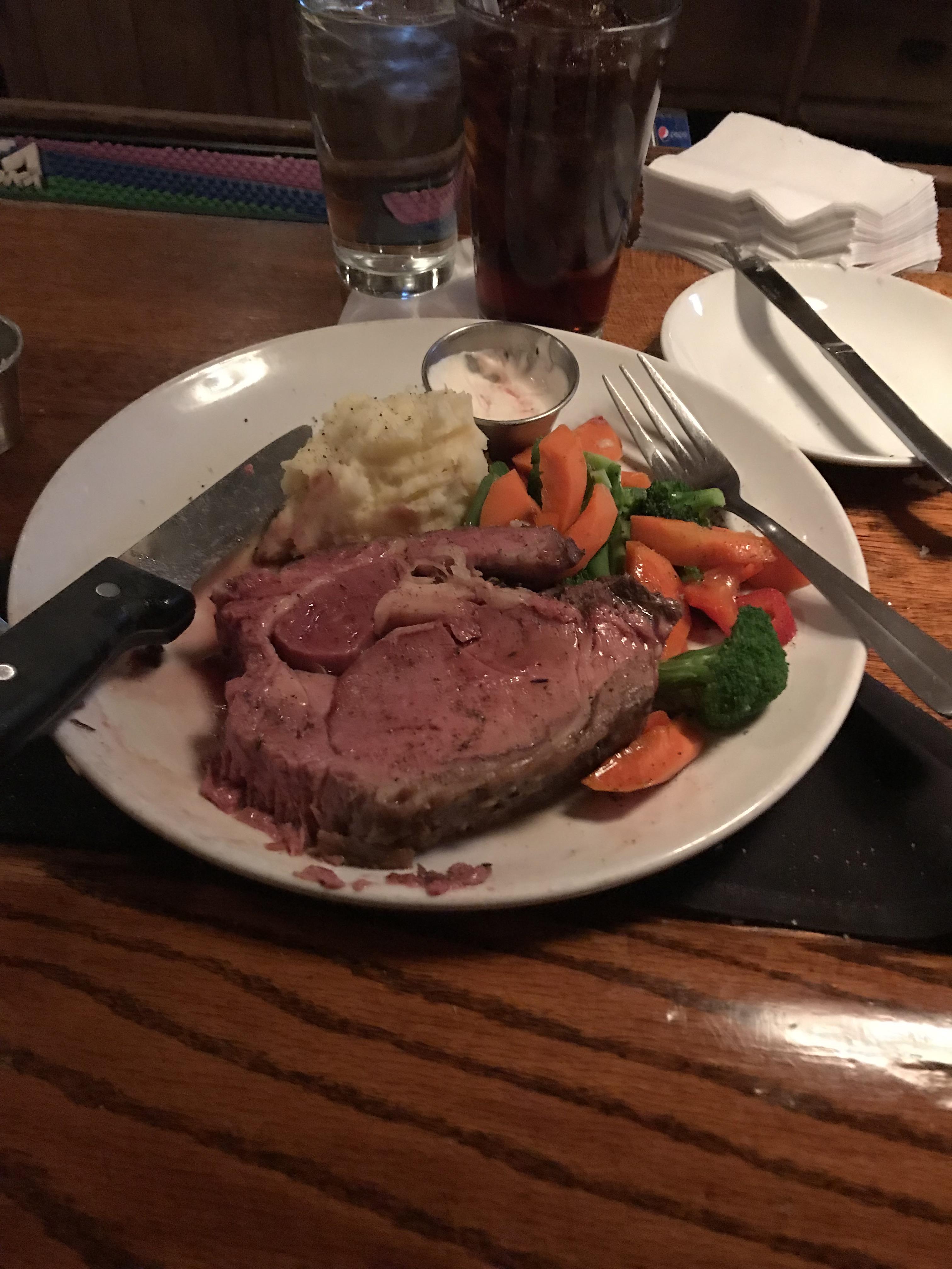I ate this prime rib at 17th ave. Grill for my birthday, this is probably the best in Denver r