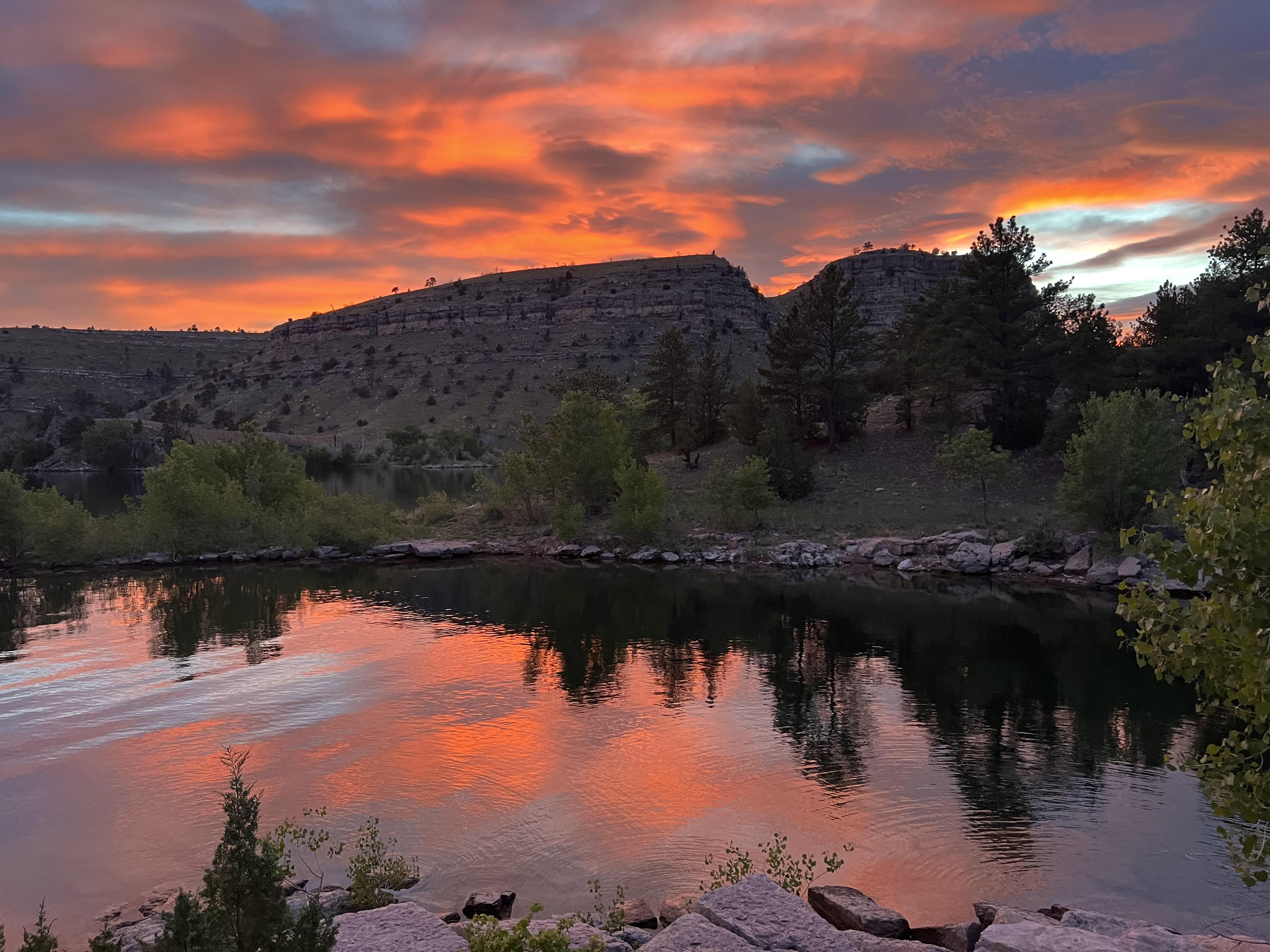 Camping at Guernsey State Park in Wyoming was something special this weekend. r/camping