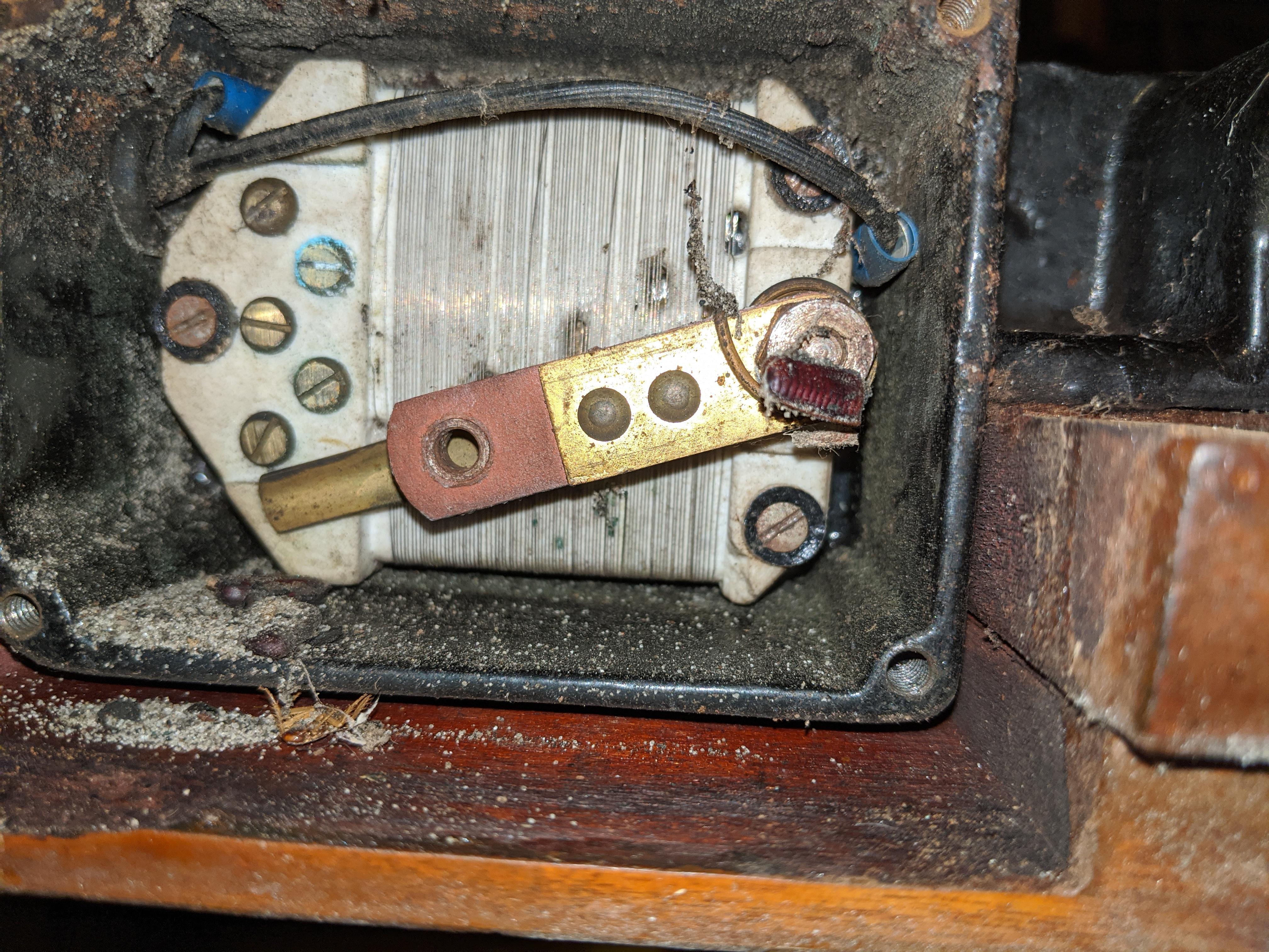 Circa 1920 electric motor control. Can it be repaired? r/Motors