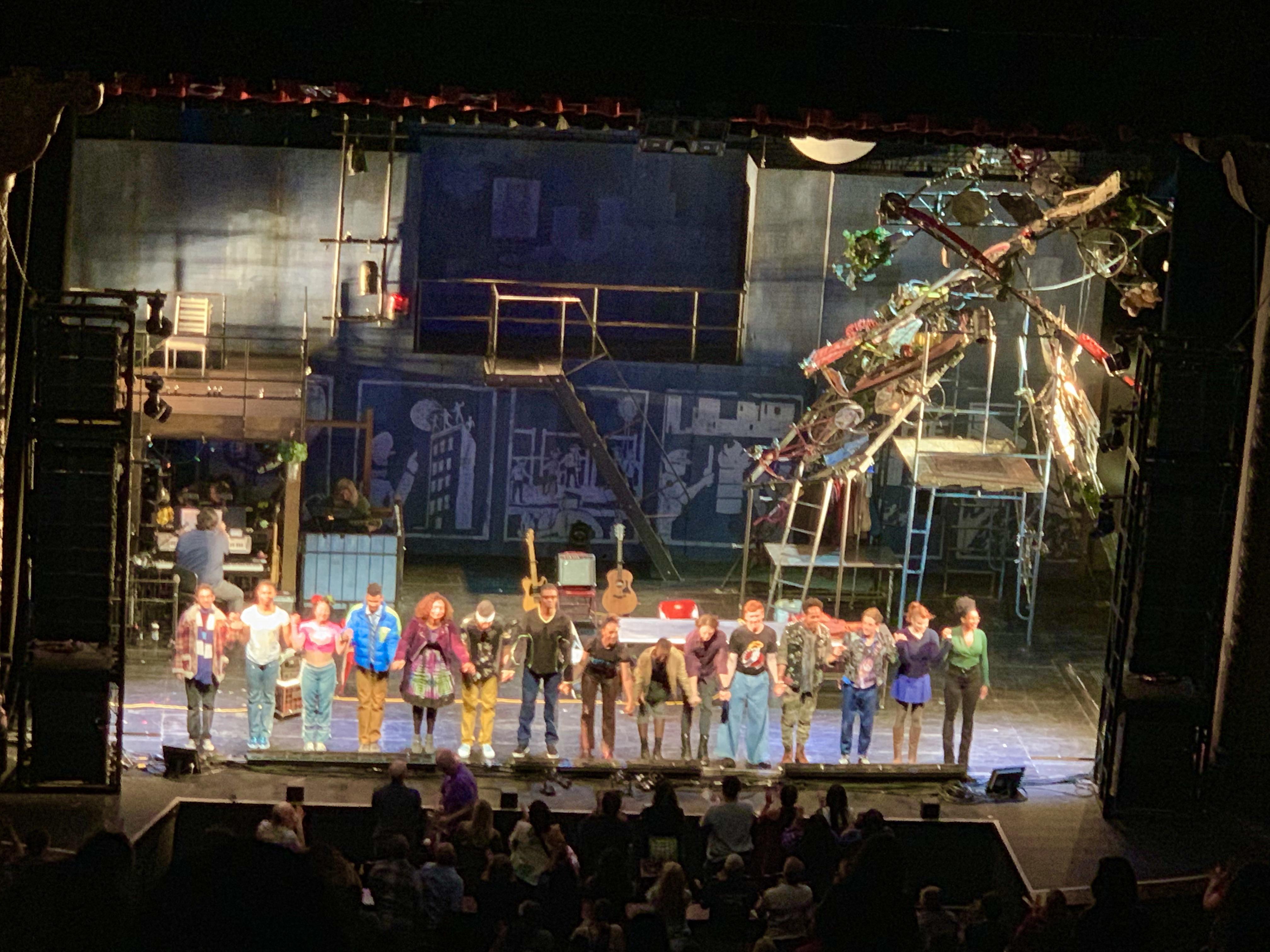 Saw the 20th Anniversary Tour of RENT tonight! First time ever seeing