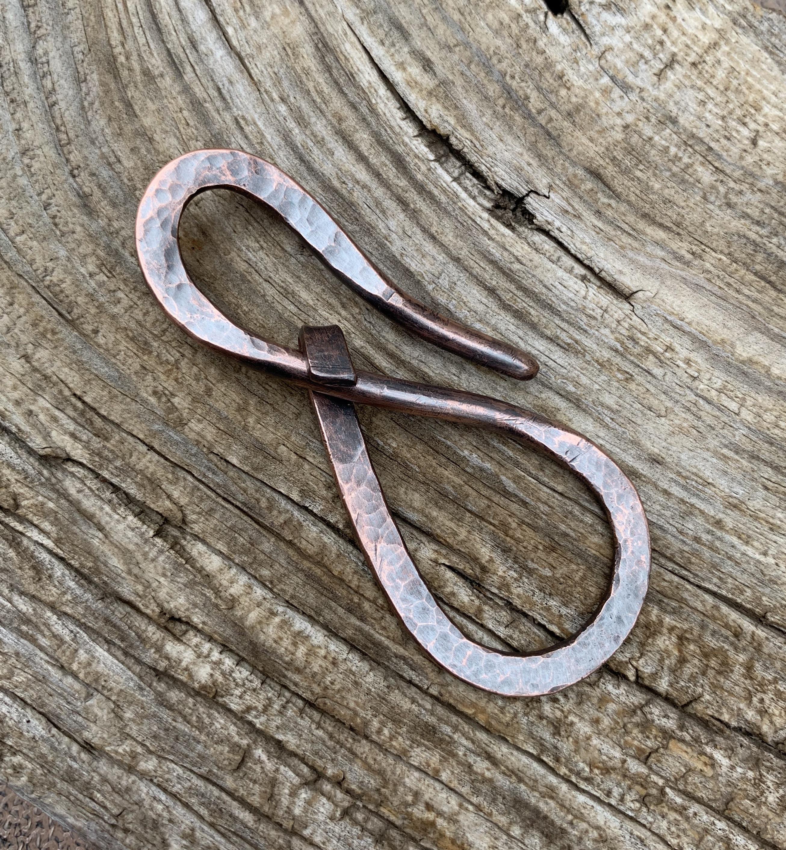 I made these copper keyholders. Perfect for the times... copper