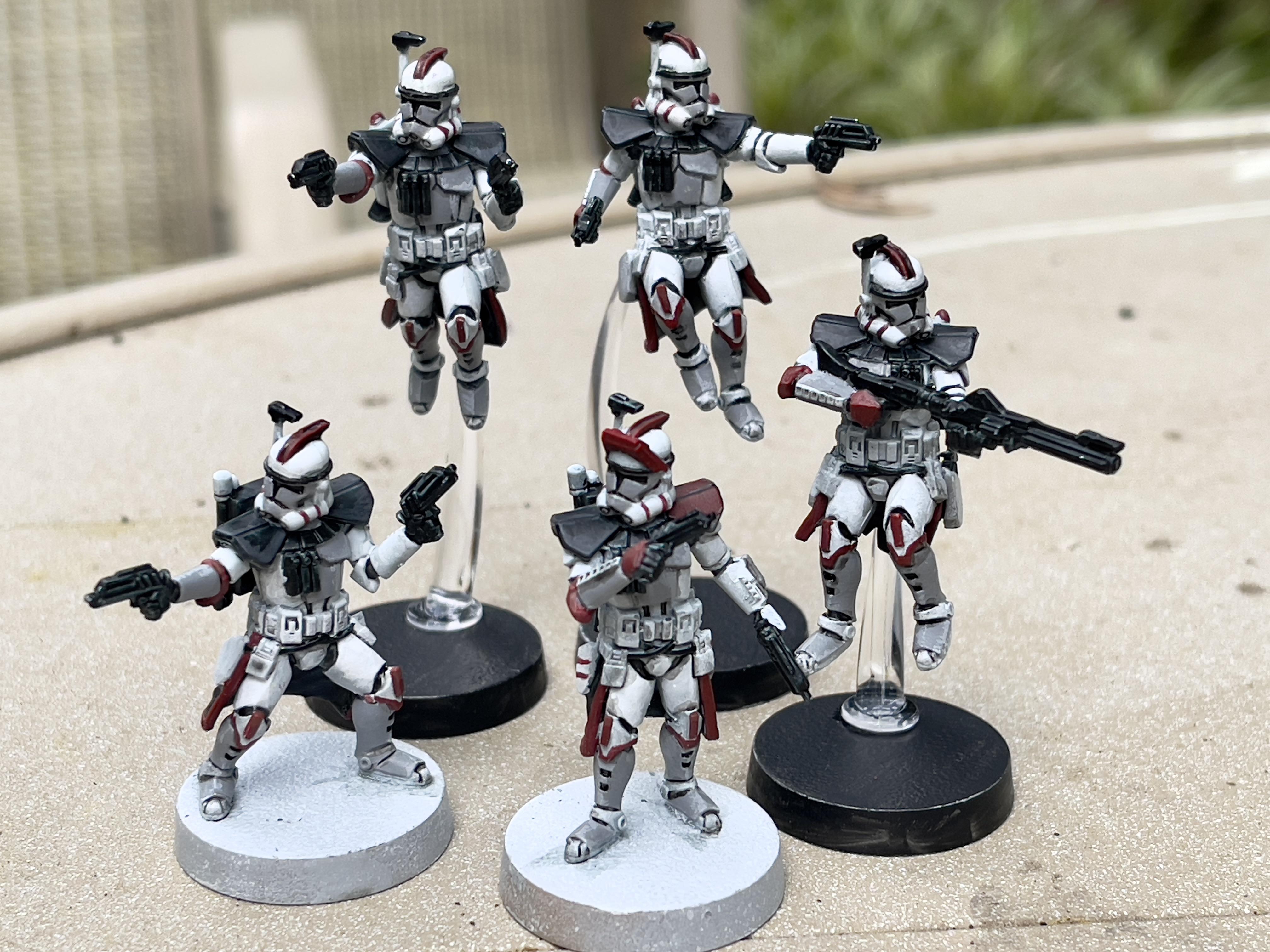 Arc Troopers Painted Up And Ready SWlegion