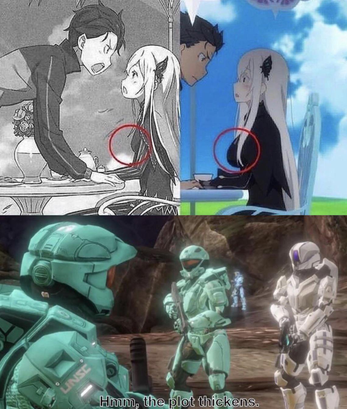 My favorite part of ReZero is the plot r/goodanimemes