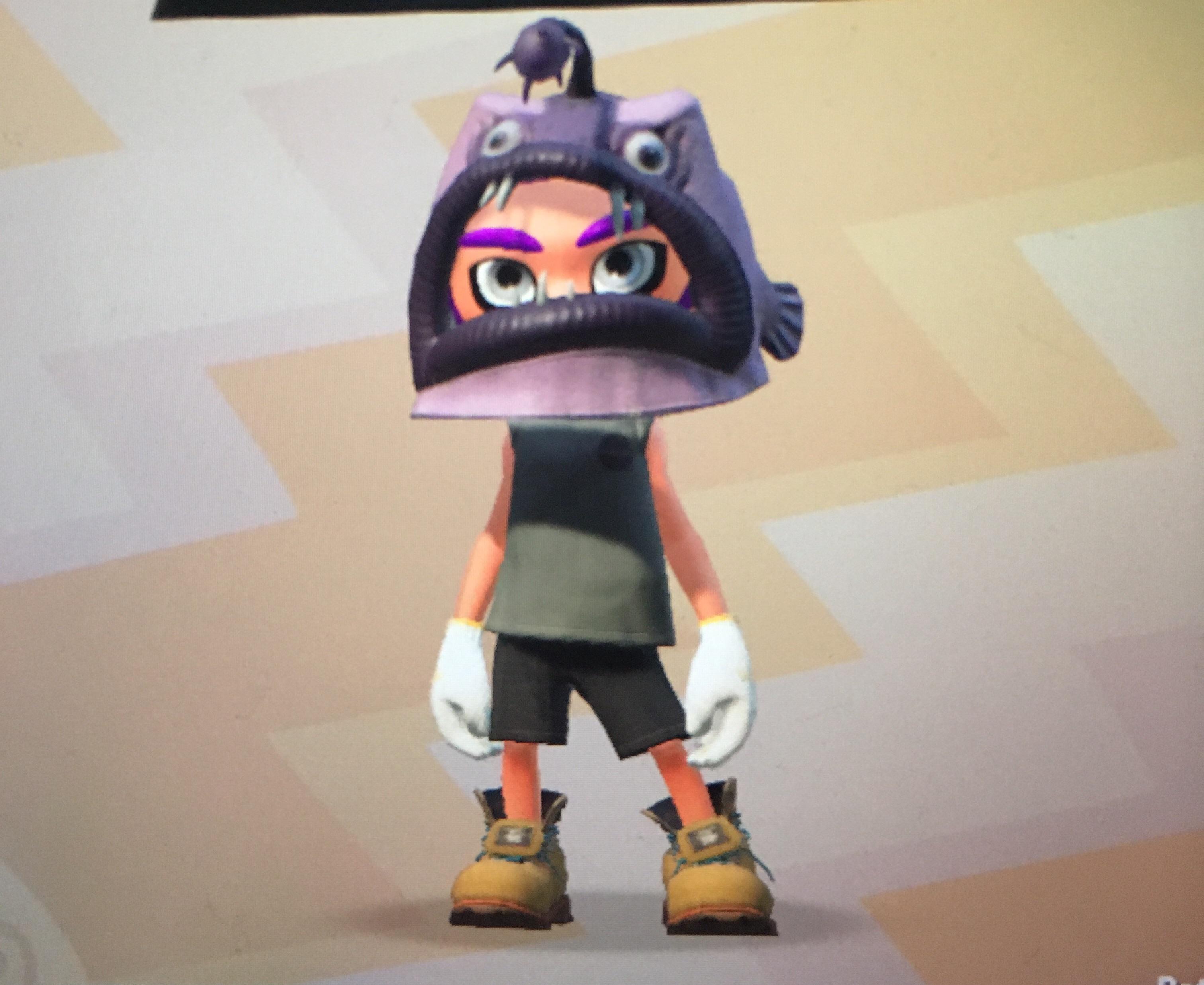 Fresh Fish outfit, budget edition r/splatoon