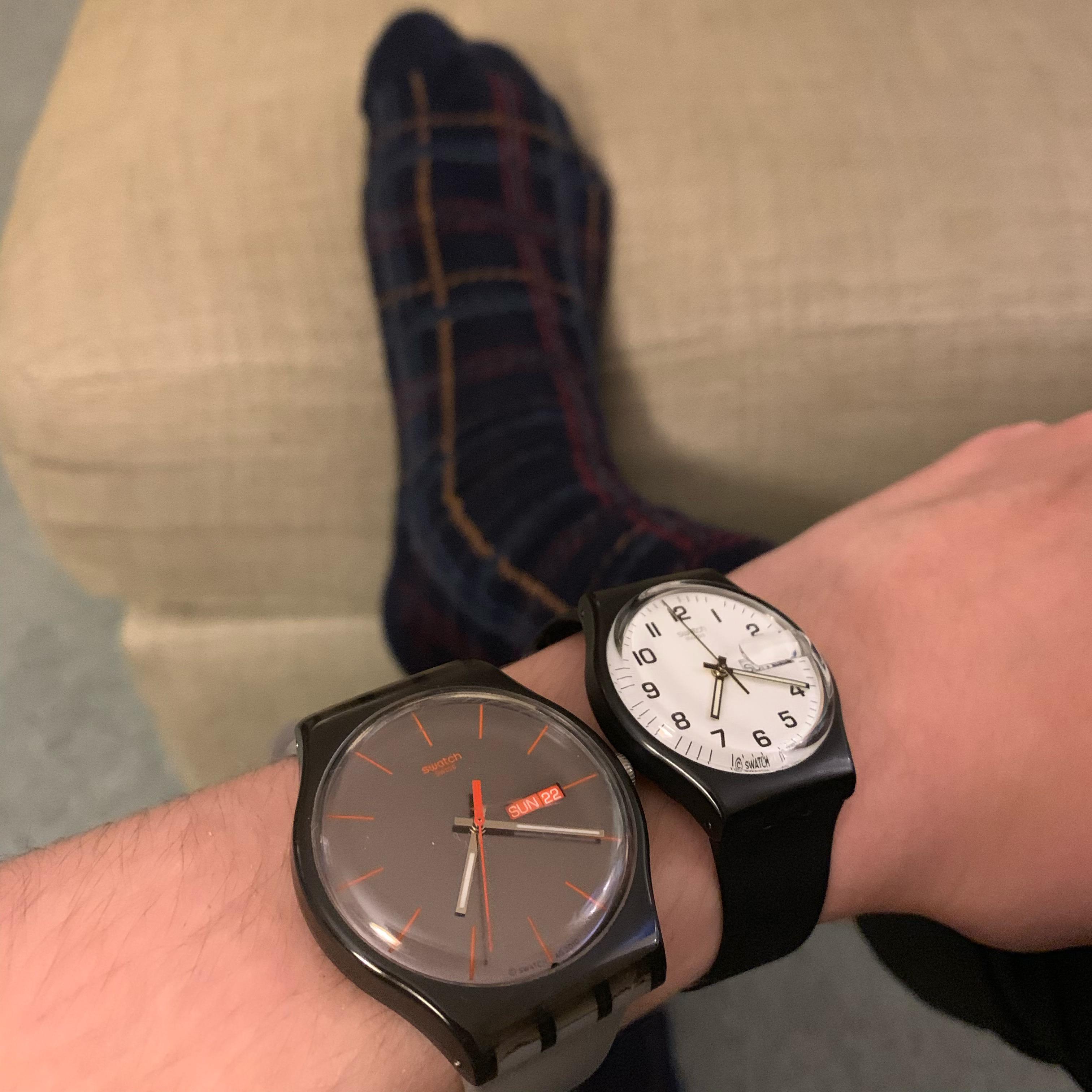 [Swatch] I see you all flexing your expensive Swiss watches and raise