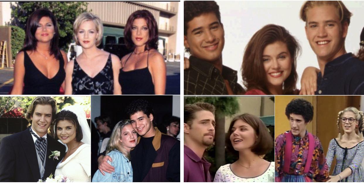 Beverly Hills, 90210 and Saved by the Bell began their freshmen year in