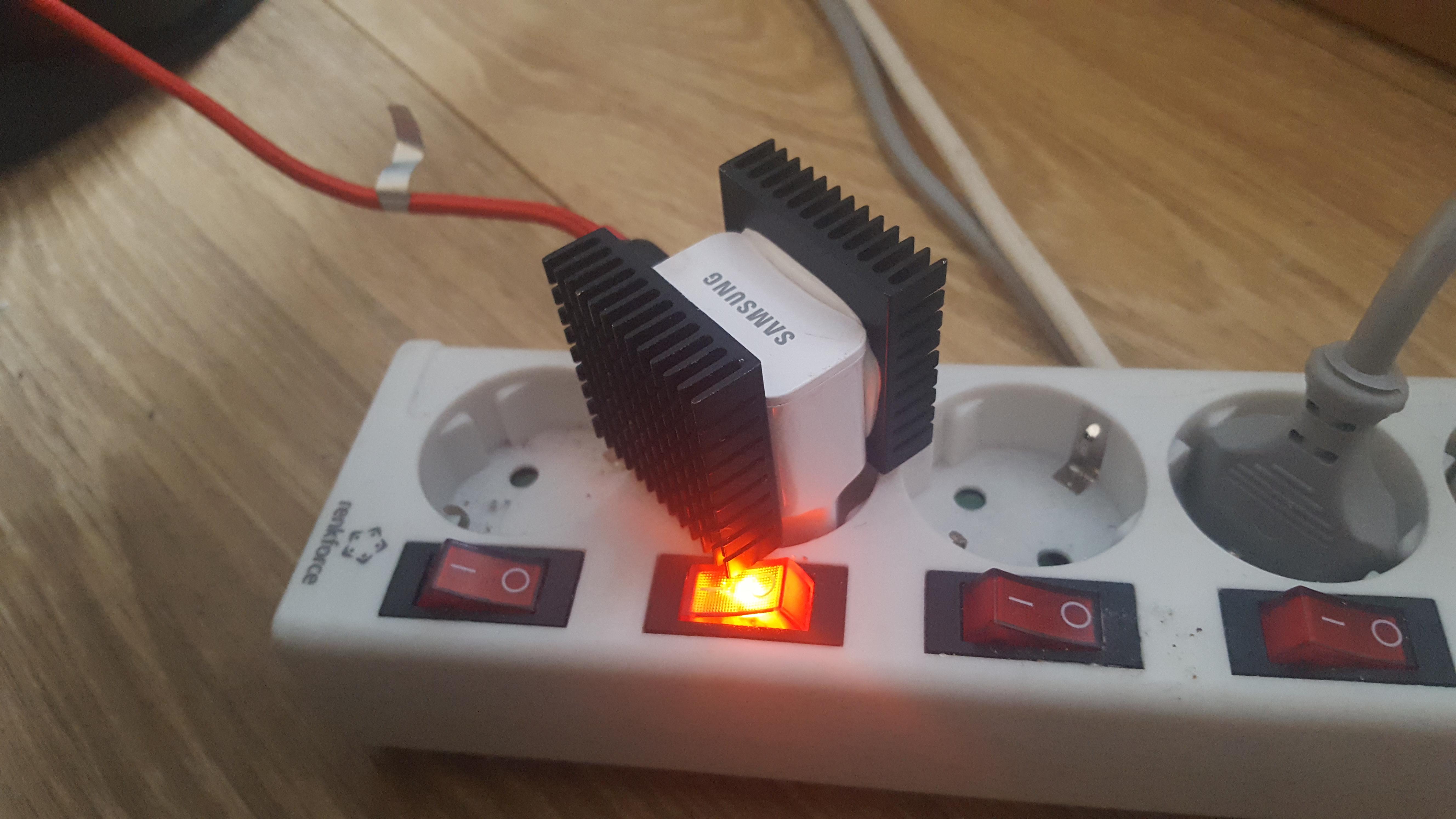 Heat sink on a charger r/redneckengineering