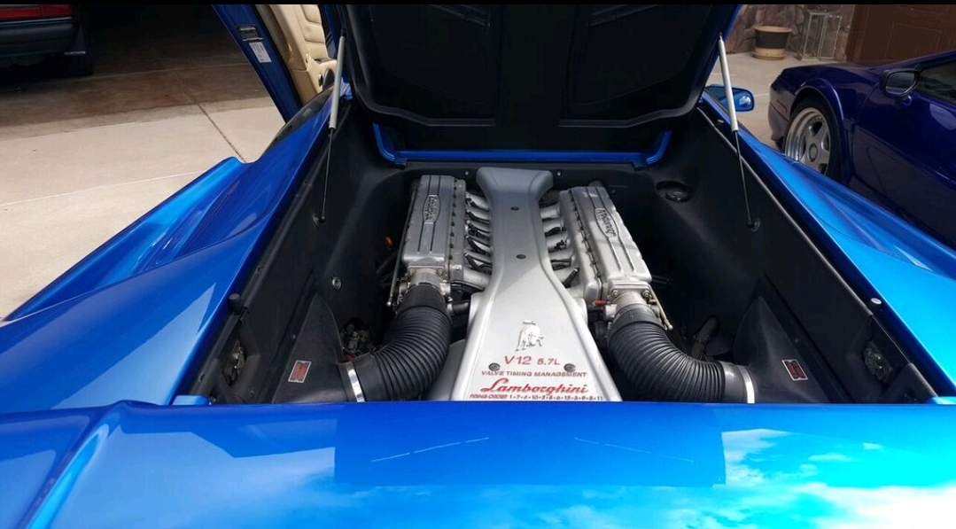My 1999 Diablo V12 Engine r/carporn