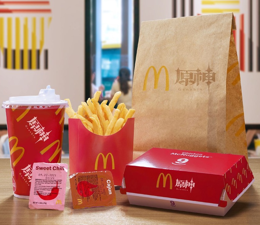 The Genshin Meal (McDonald's x Genshin Collab) r/Genshin_Impact