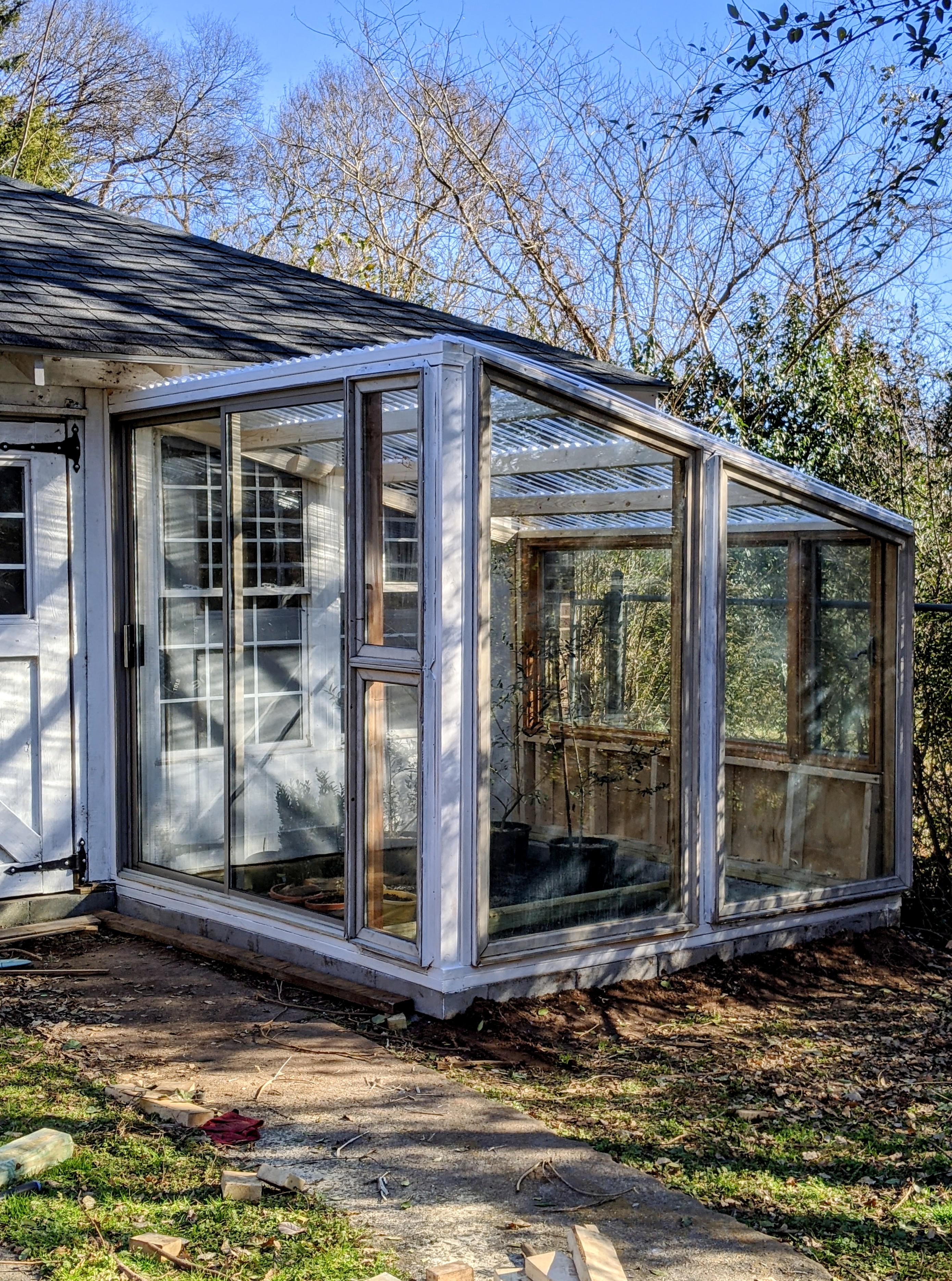 When life gives you a bunch of giant windows and sliding glass doors