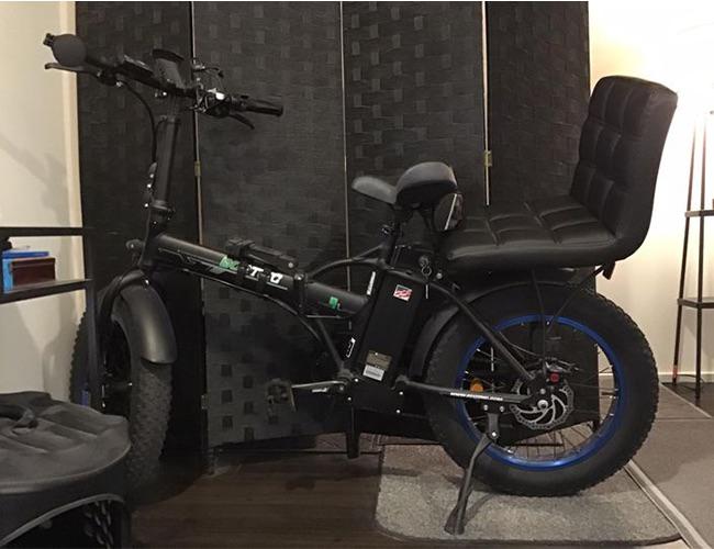 This back seat is absolutely comfortable! r/ebikes