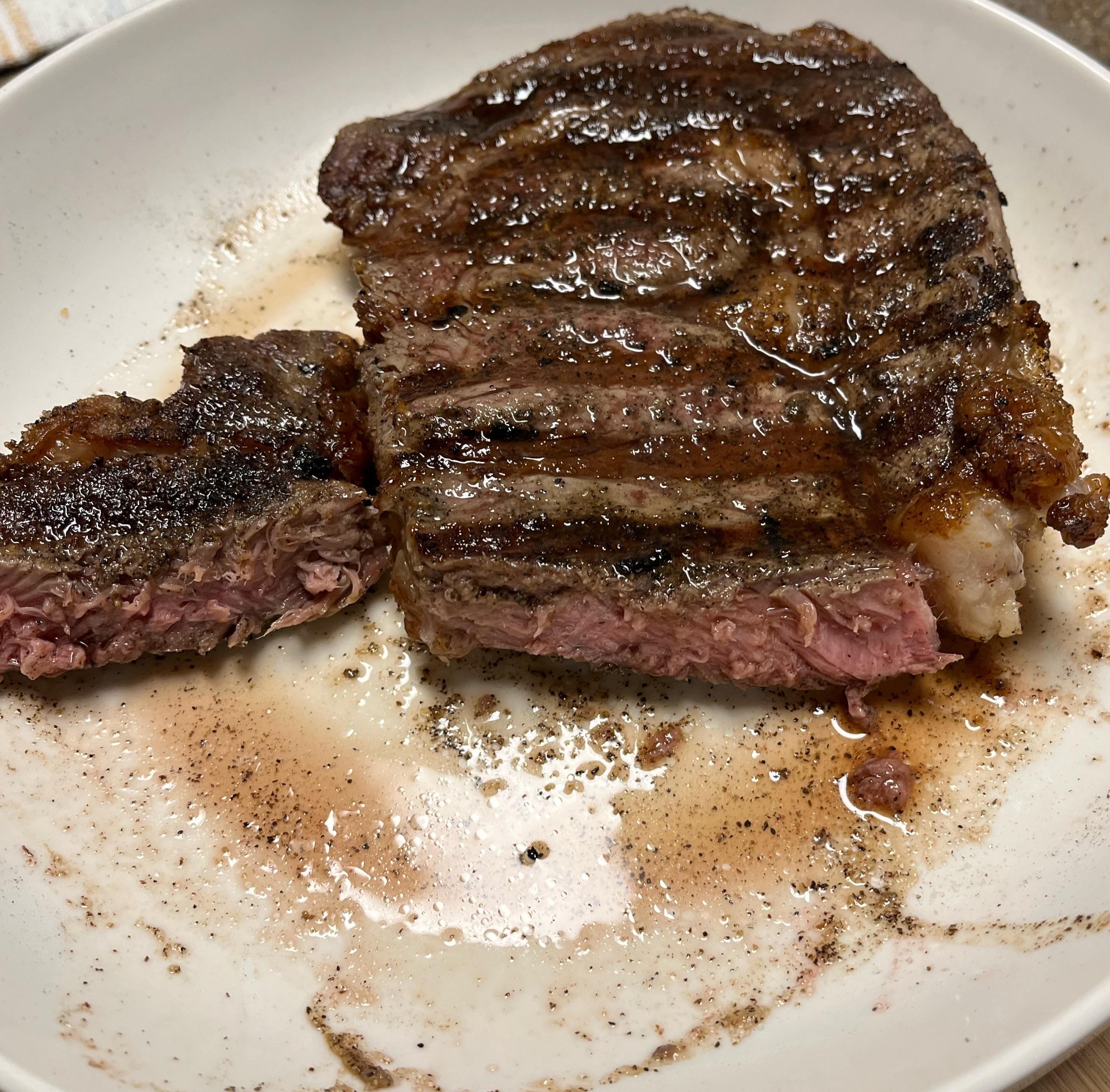 Fresh Ribeye on a er electric grill r/grilling
