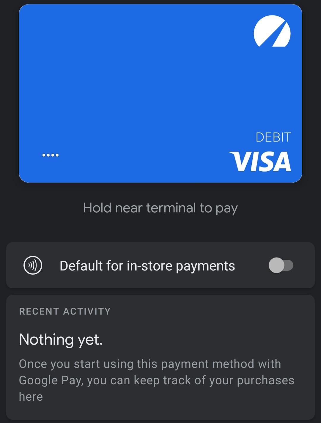 Betterment Visa debit card can be added to Google Pay and other mobile