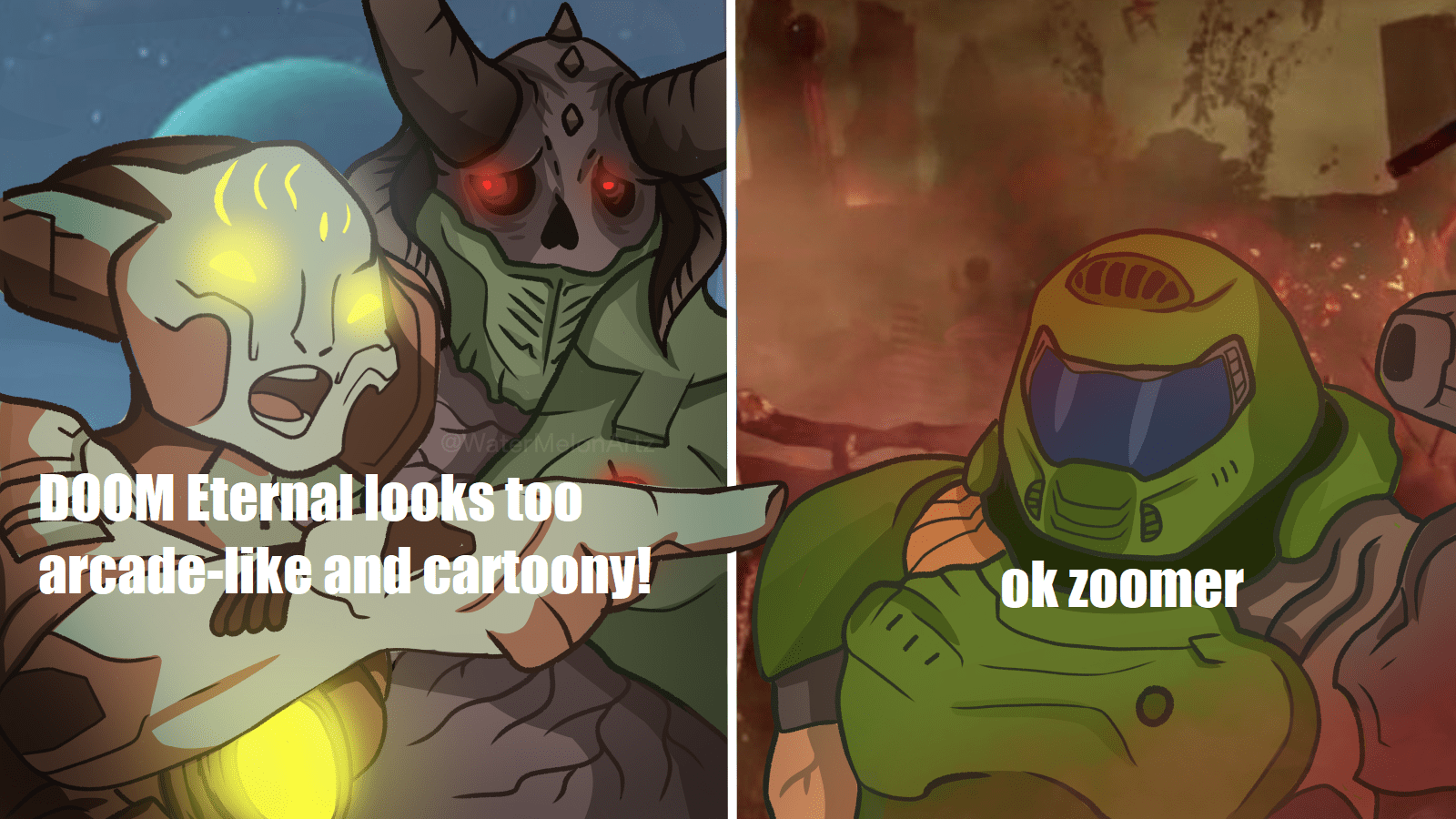 "Is AnYbOdY eLsE WoRrIeD aBoUt DoOm EtErNaL?" r/Doom