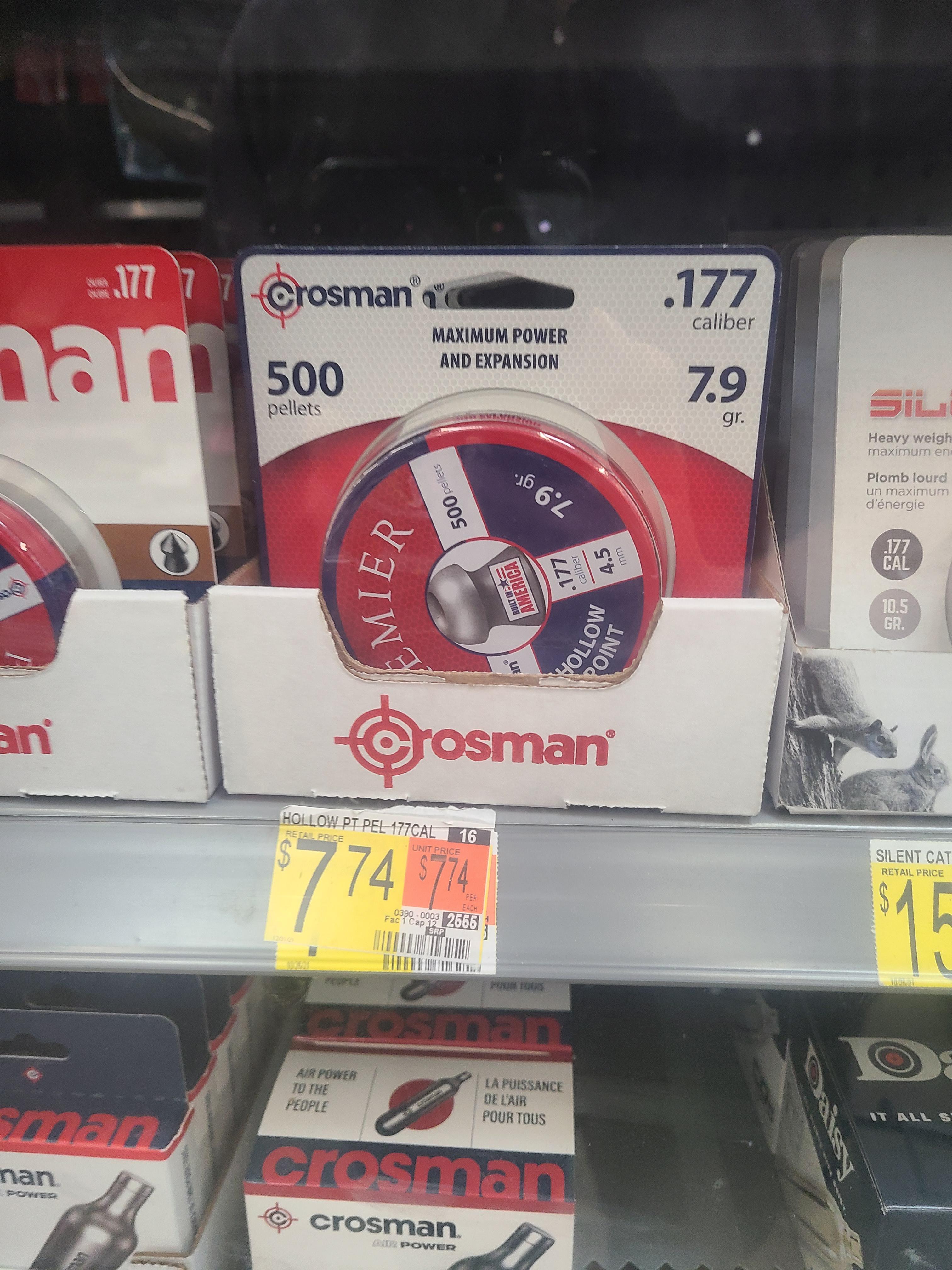 Massive Increase in Price of Premiers at Walmart r/airguns