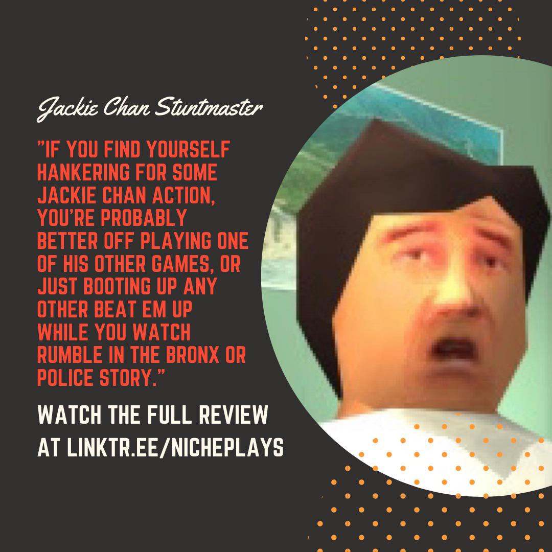 Played through Jackie Chan Stuntmaster this week and thought it was