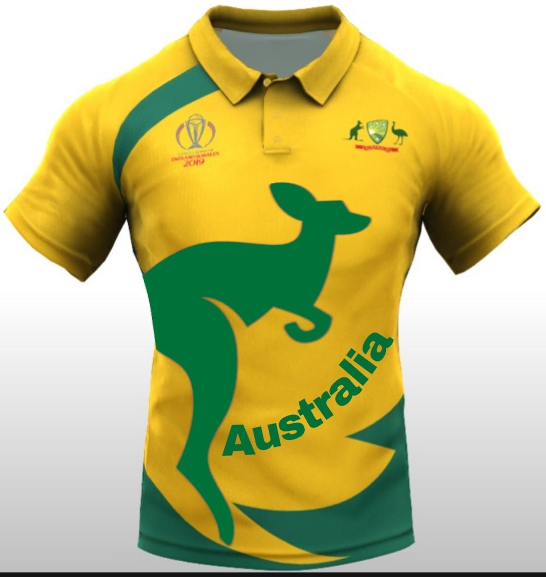 Cricket World Cup 2019 jersey I made for Australia r/australia