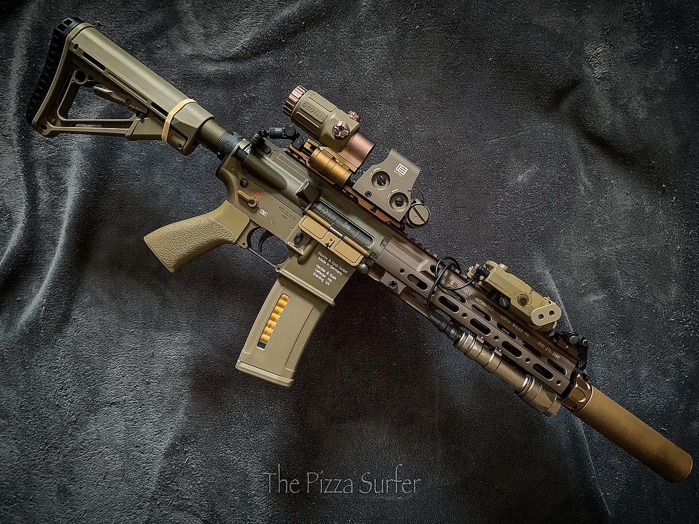 Finally got a real Eotech for my Delta Force 416 build! r/airsoft