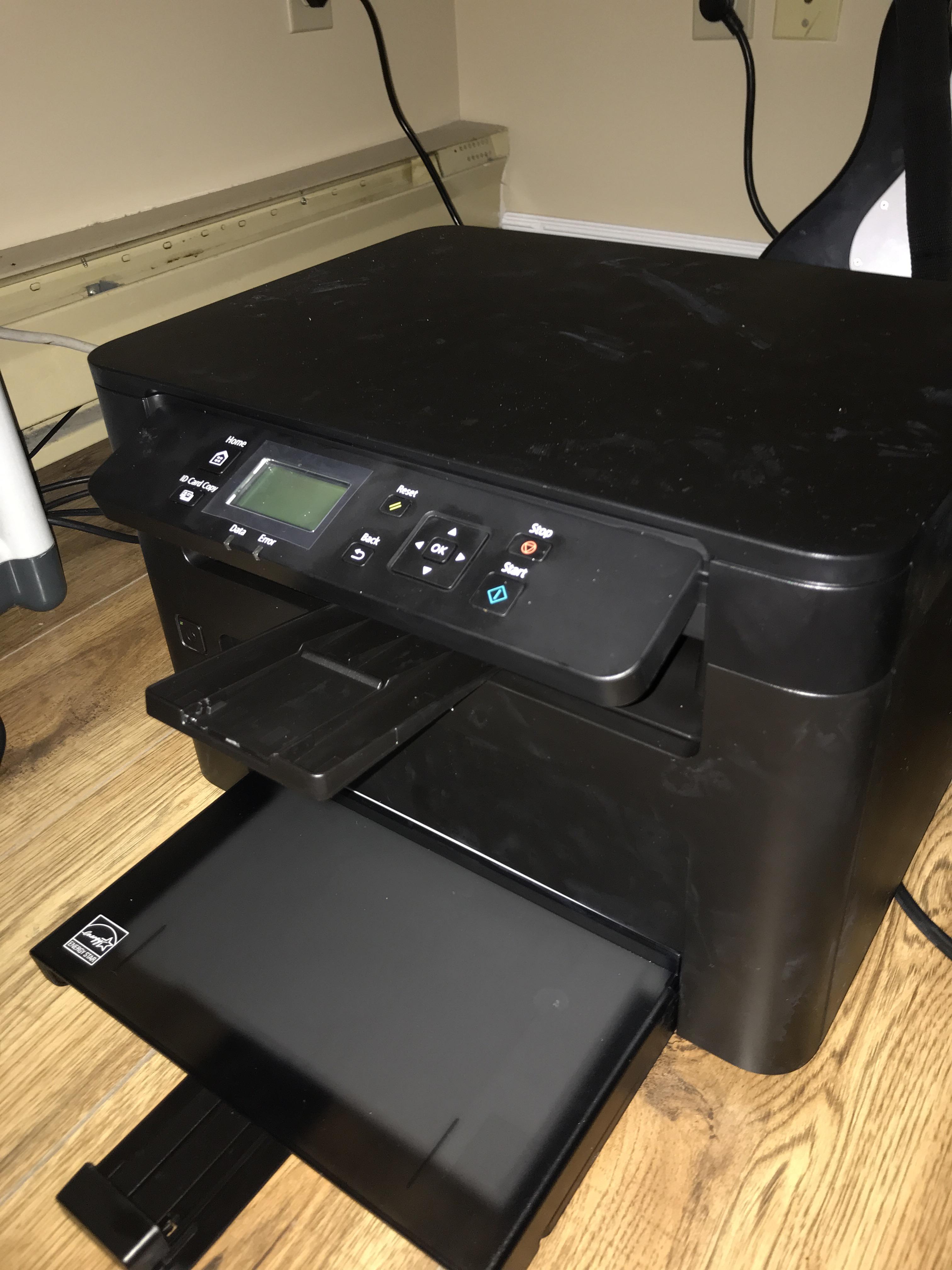 Printer won’t print with wireless connection, it’s a Canon ImageCLASS