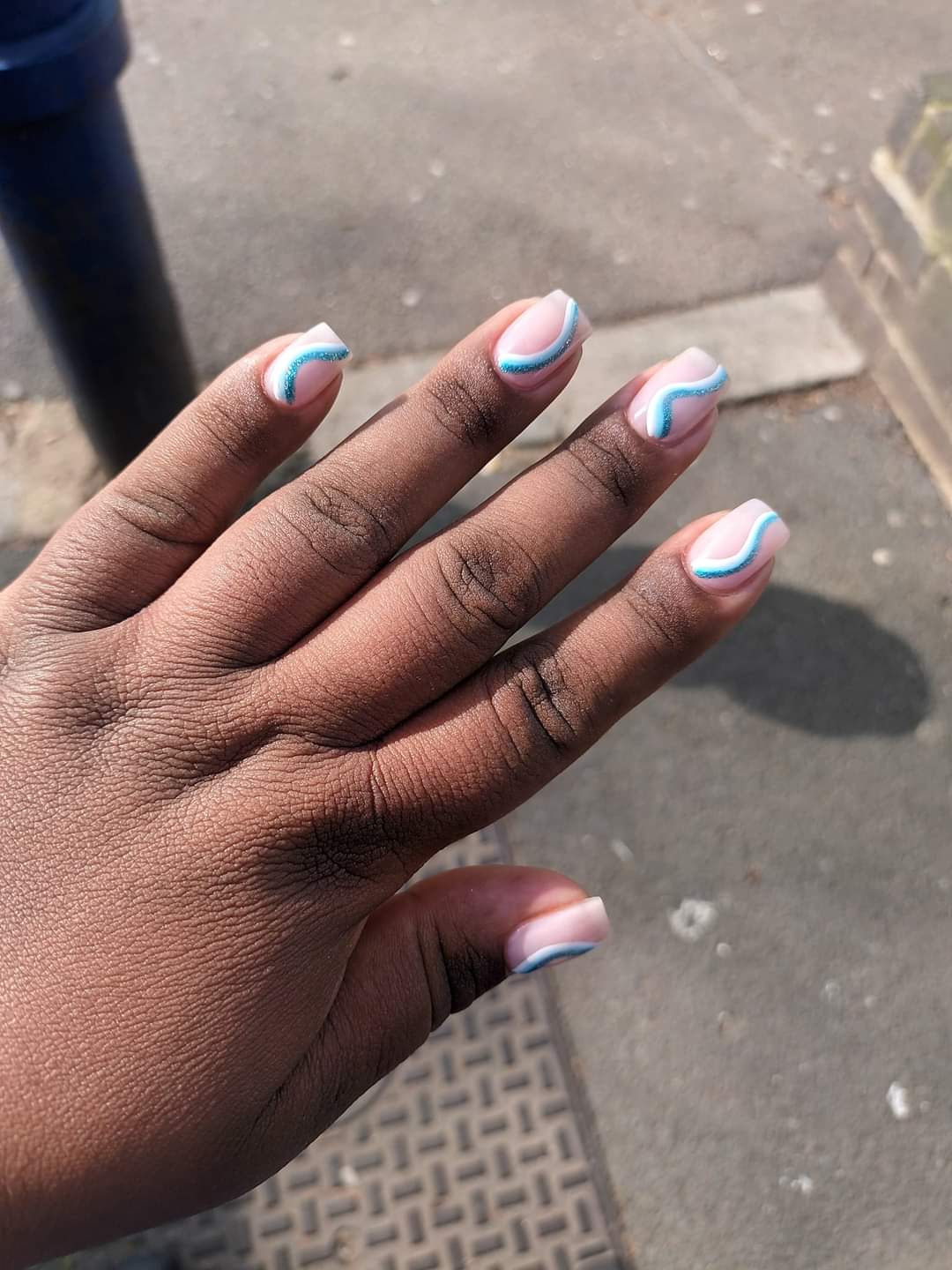 Last months nail salon nails 💅 booked in for Monday to have my nails