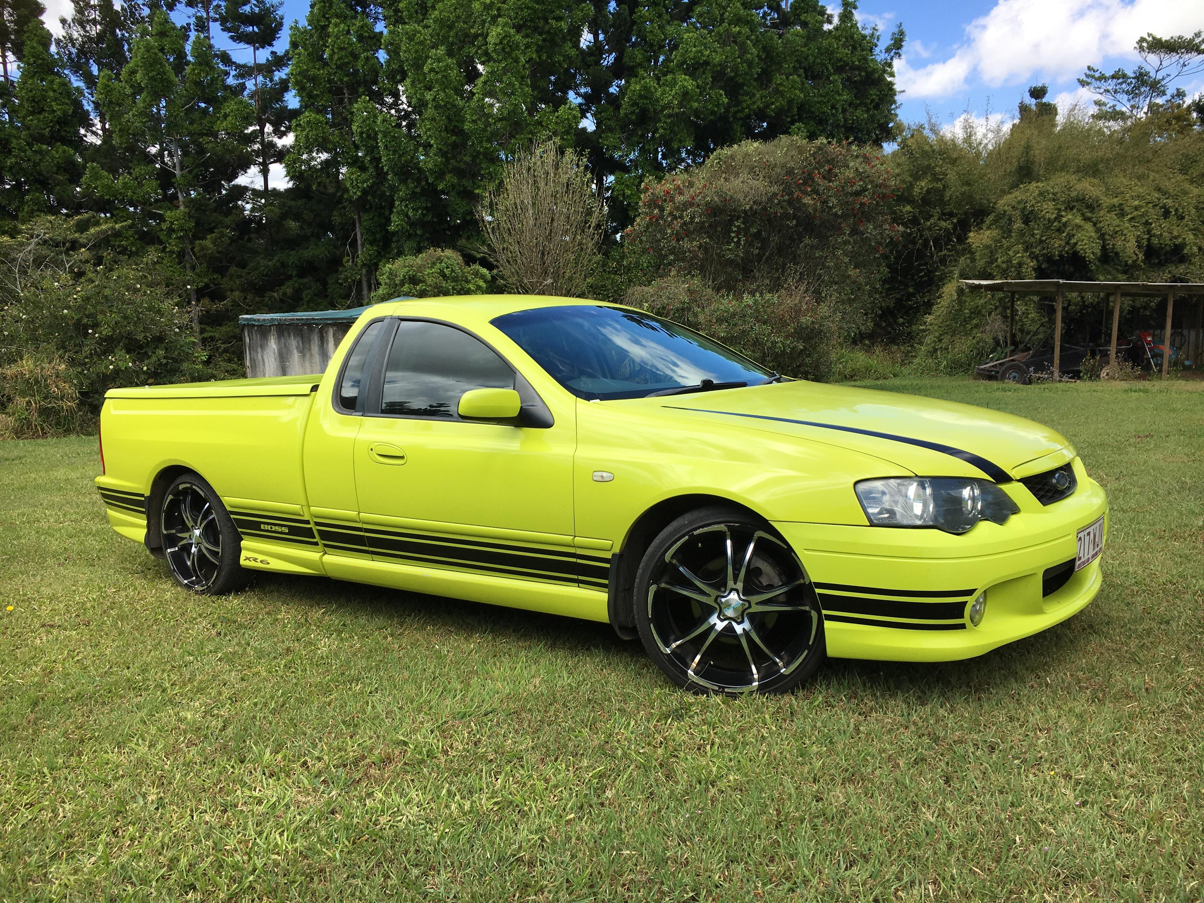 My BA XR6 ute r/Ford