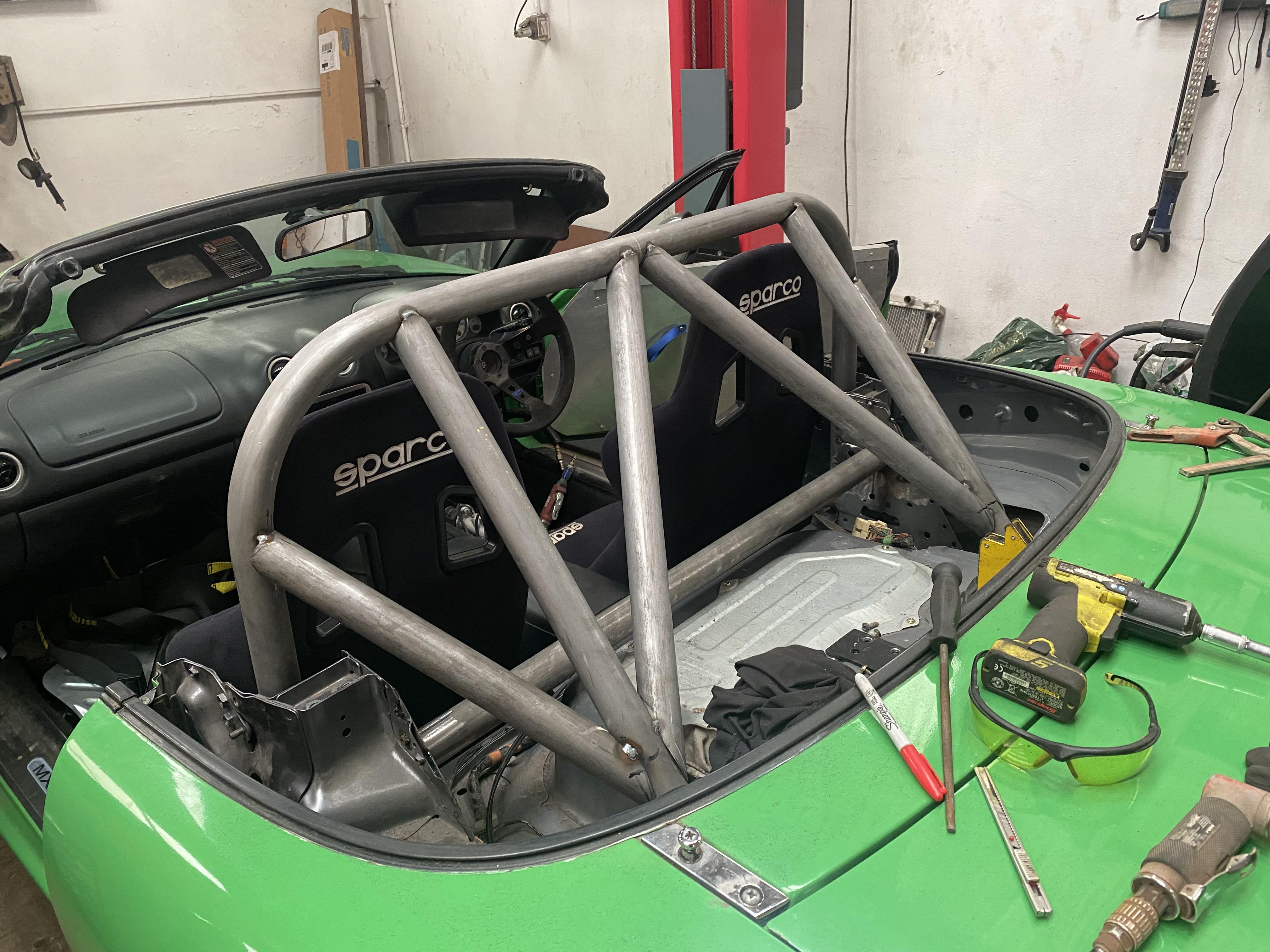 Made A Roll Cage Tube Bender Then Started Making A New Roll, 48 OFF