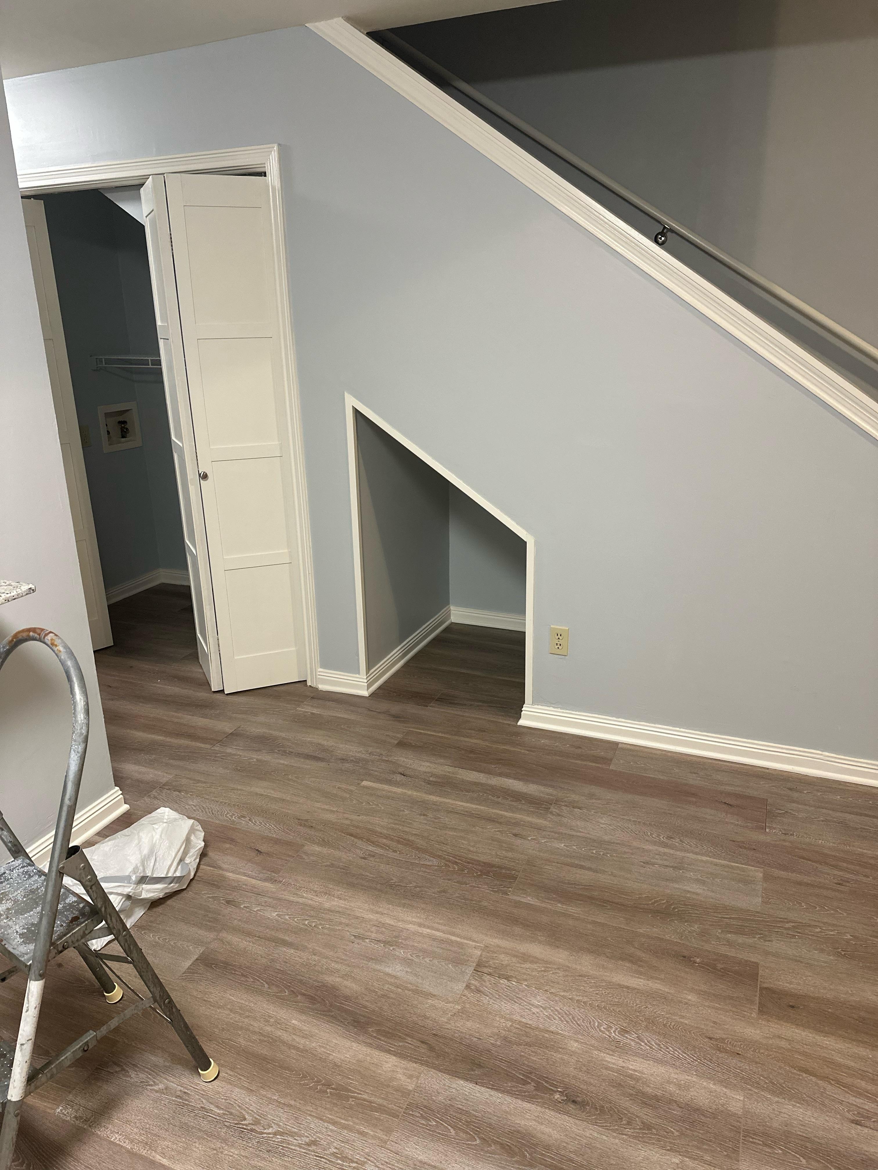 Cubby Under Stairs, Awkward Size : r/malelivingspace