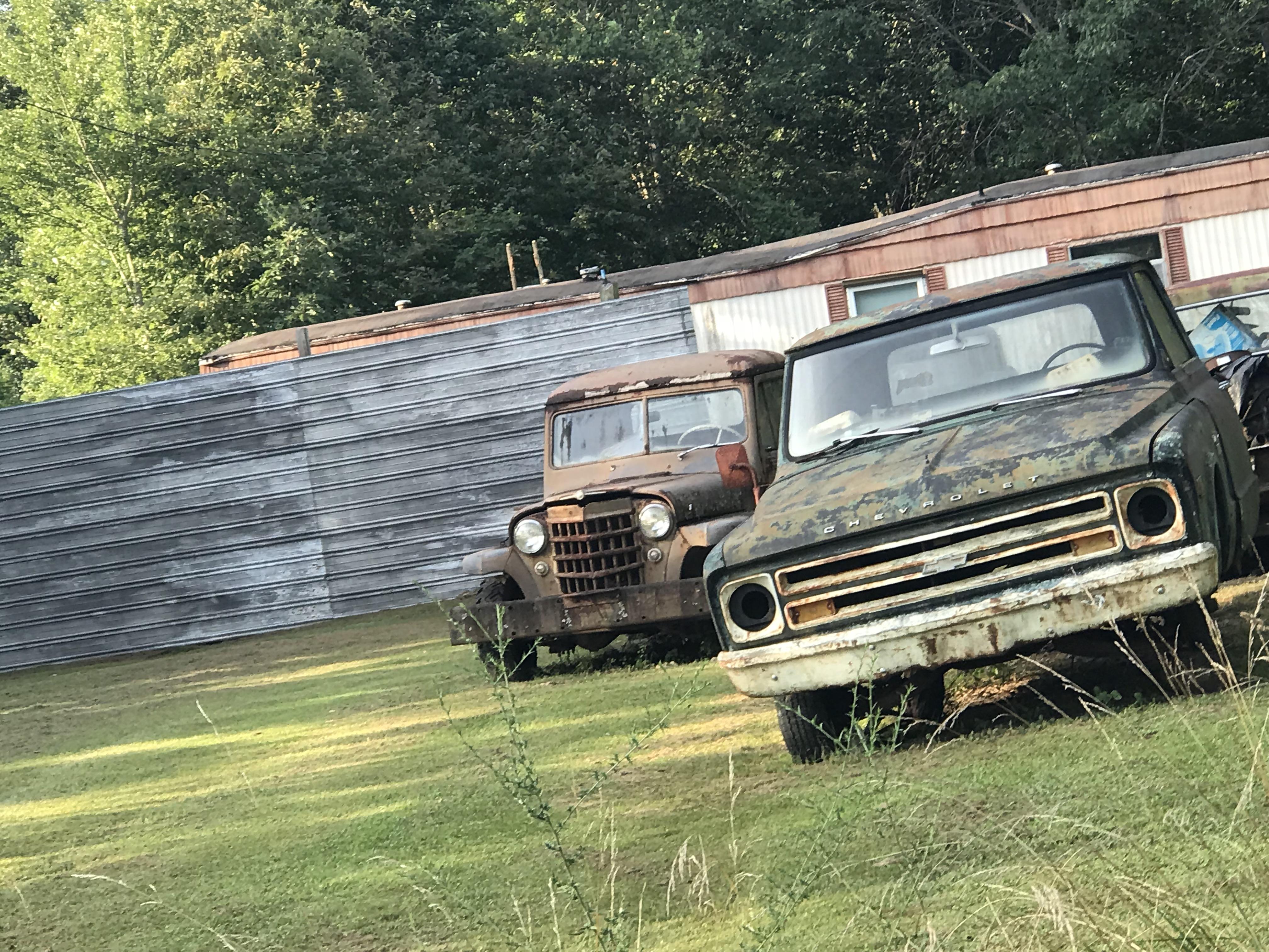 What is the car to the left? Found in Kentucky. r/namethatcar