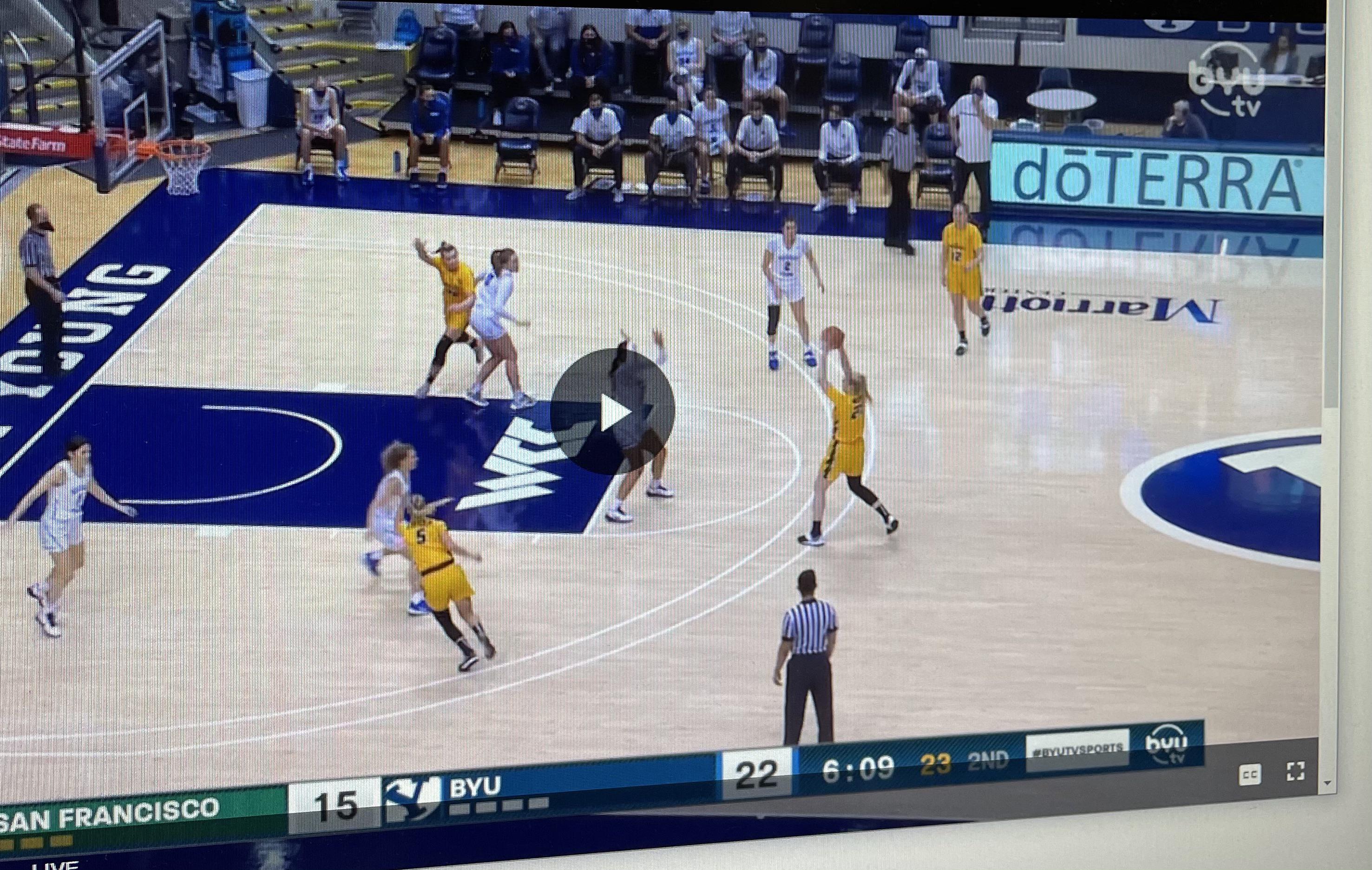 NCAA basketball games aren’t even safe, apparently. r/antiMLM