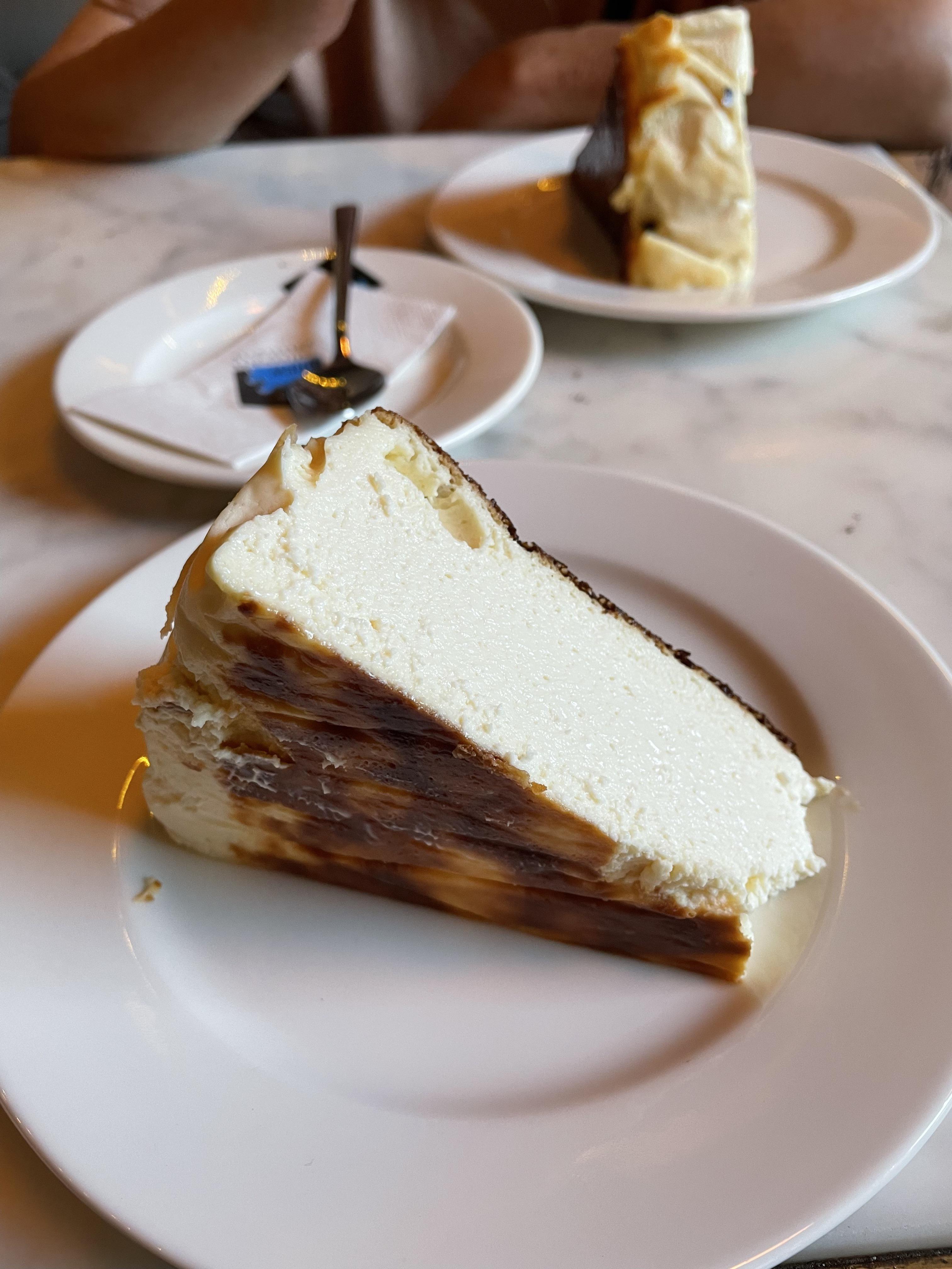 [i ate] San Sebastian Basque cheesecake in Istanbul r/food