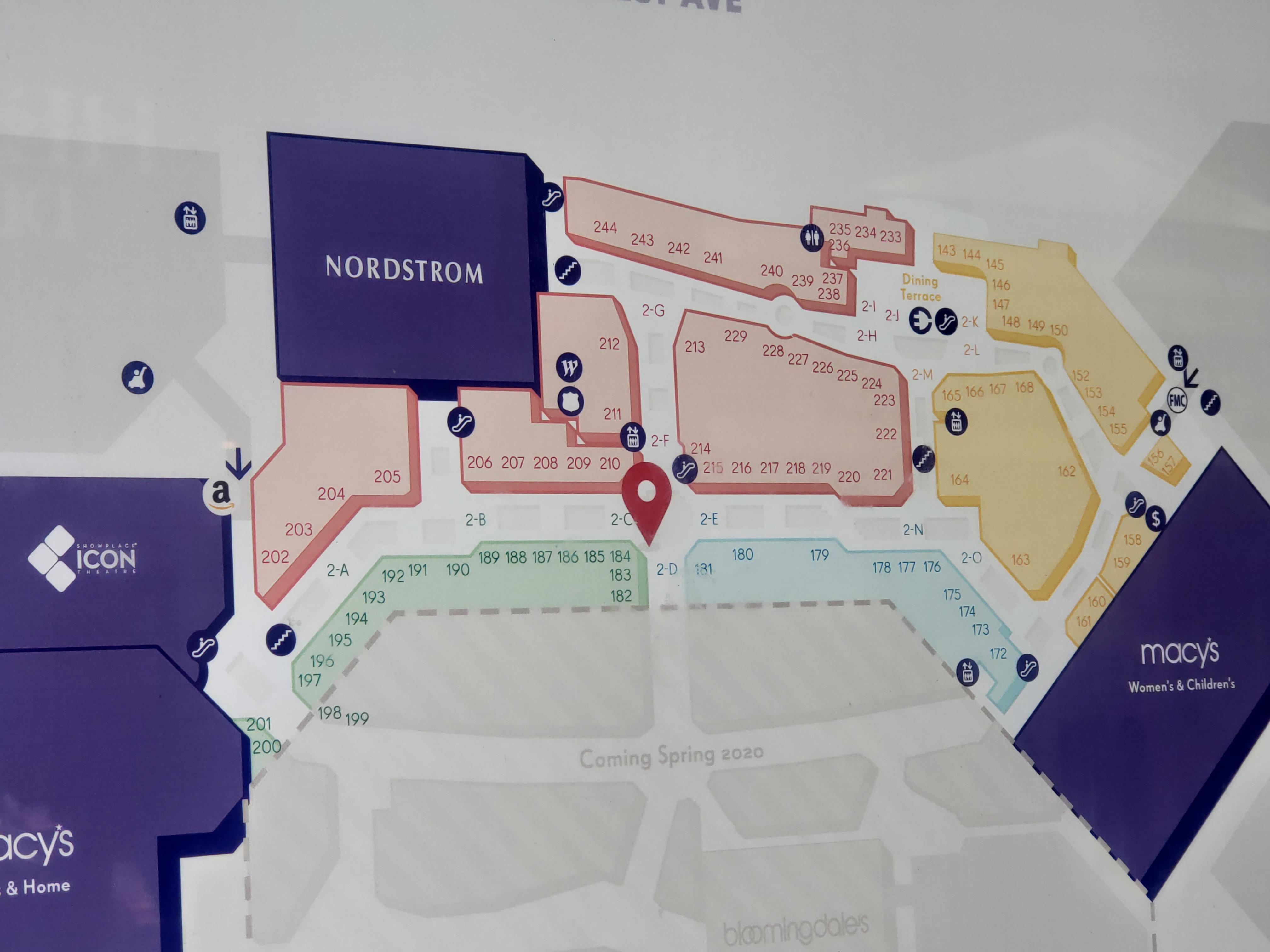 When you get to a mall thinking ur merchant is in the food court but