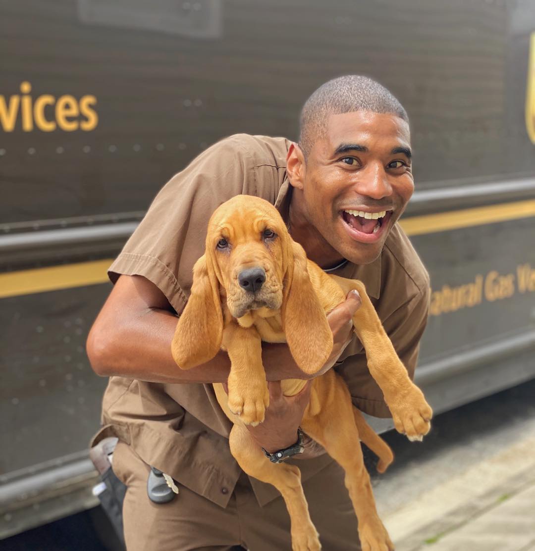 The puppies of UPS’ Driver Jason Hardesty snaps of puppies along his daily delivery journeys