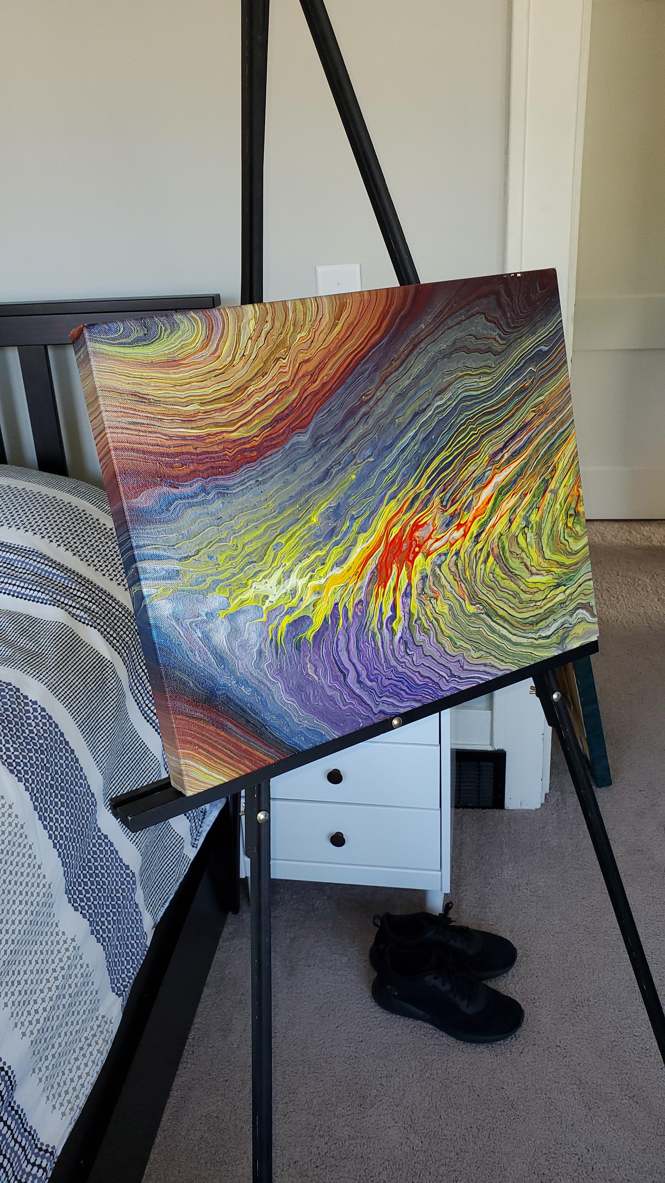 Here is a 16x20 from last year I had almost completely about. Hope you enjoy! r