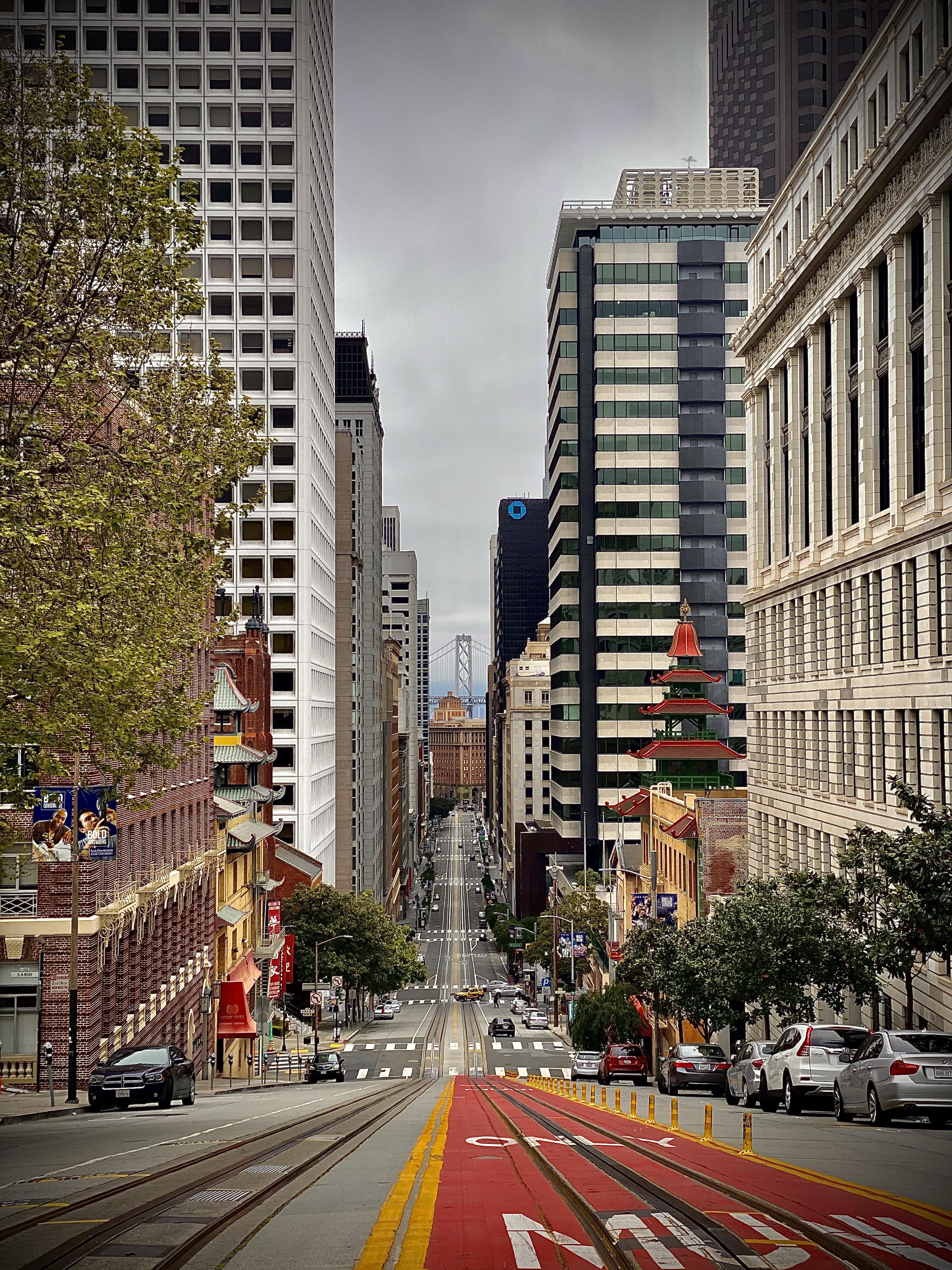 California Street on Saturday during SIP r/sanfrancisco