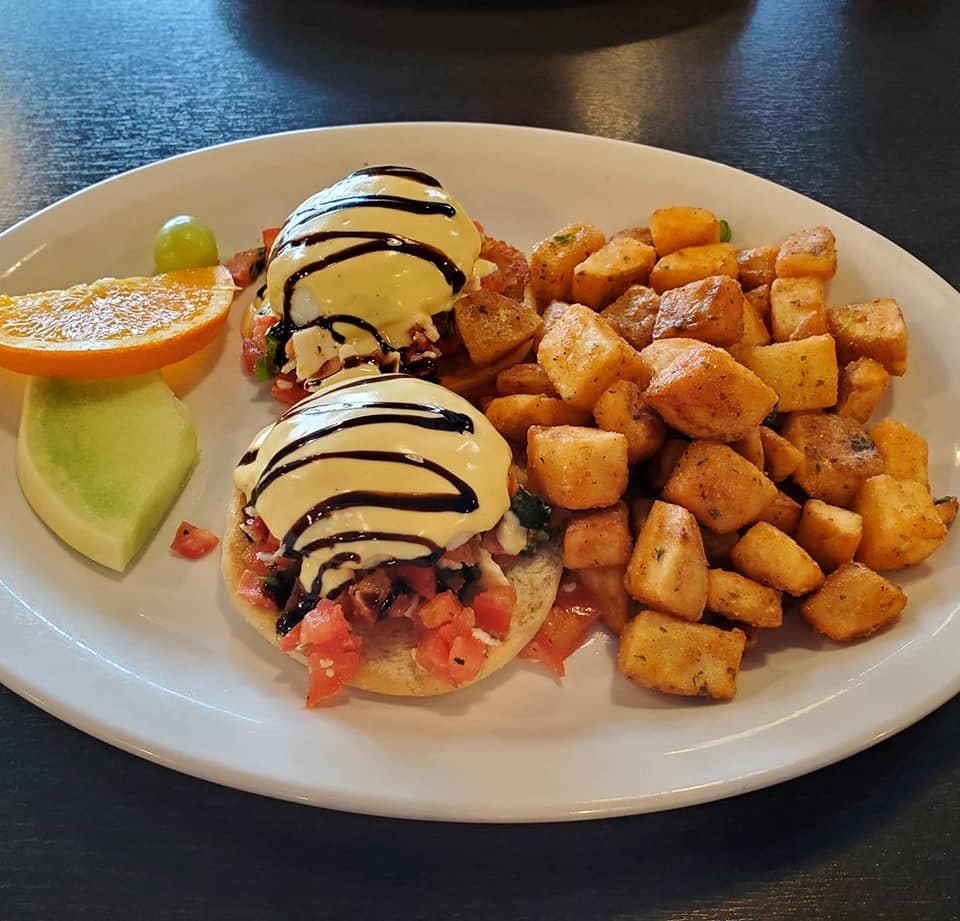Enjoyed some yummy eggs bennies Toast Breakfast & Lunch Sherwood Park