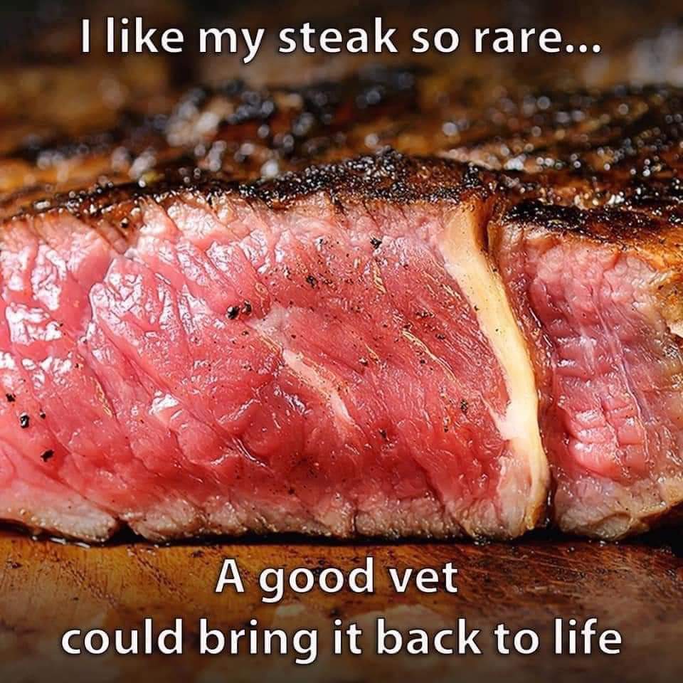 Rare Steak = Better Steak. Best steaks come from Ottawa Valley Meats