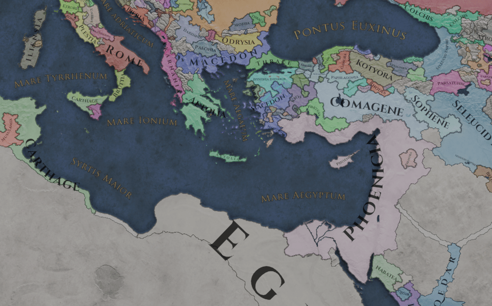 Just finished Byblos > Phoenicia run and Aetolia are my