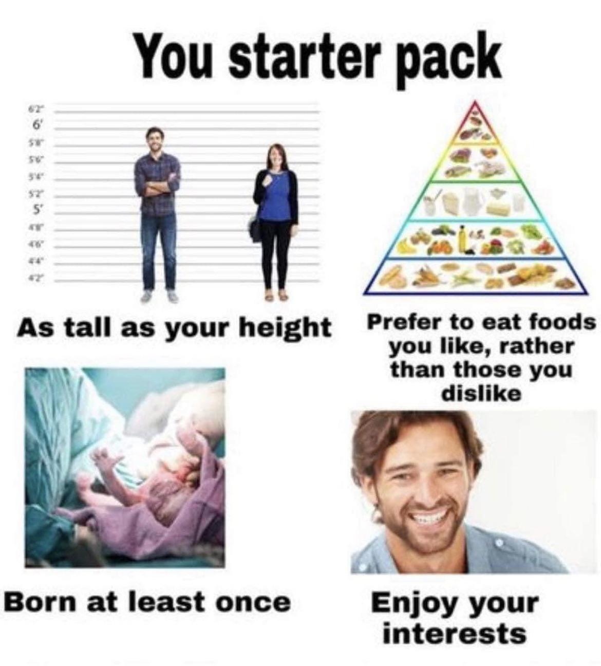 You Starter Pack starterpacks
