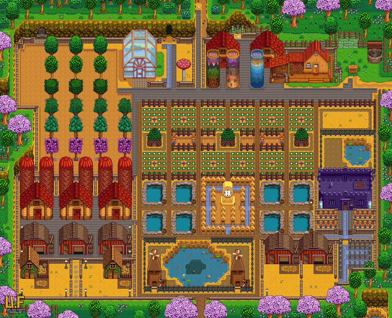 Farm Design r/StardewValley