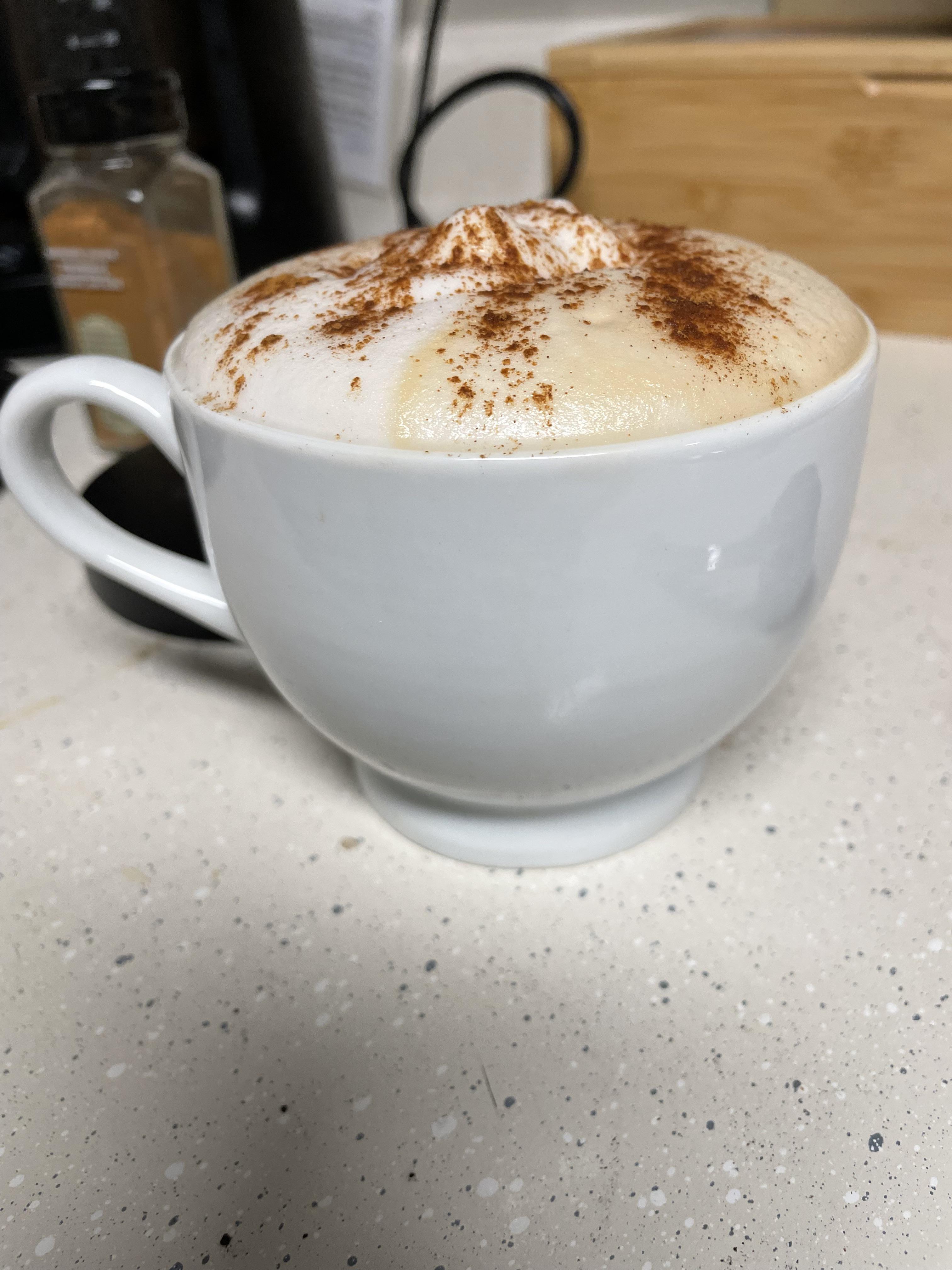 50 calorie almond milk cappuccino r/1200isplenty