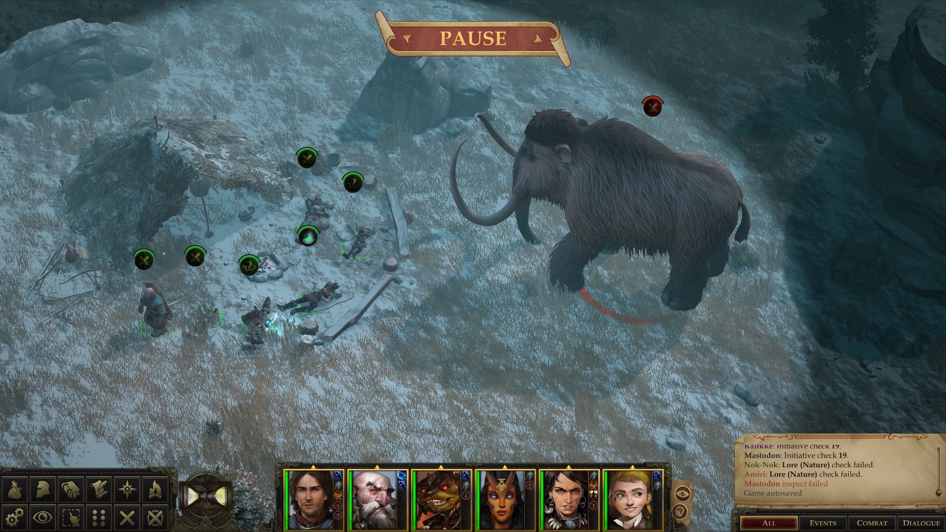 Good job keeping watch for ambushes, Harrim... r/Pathfinder_Kingmaker