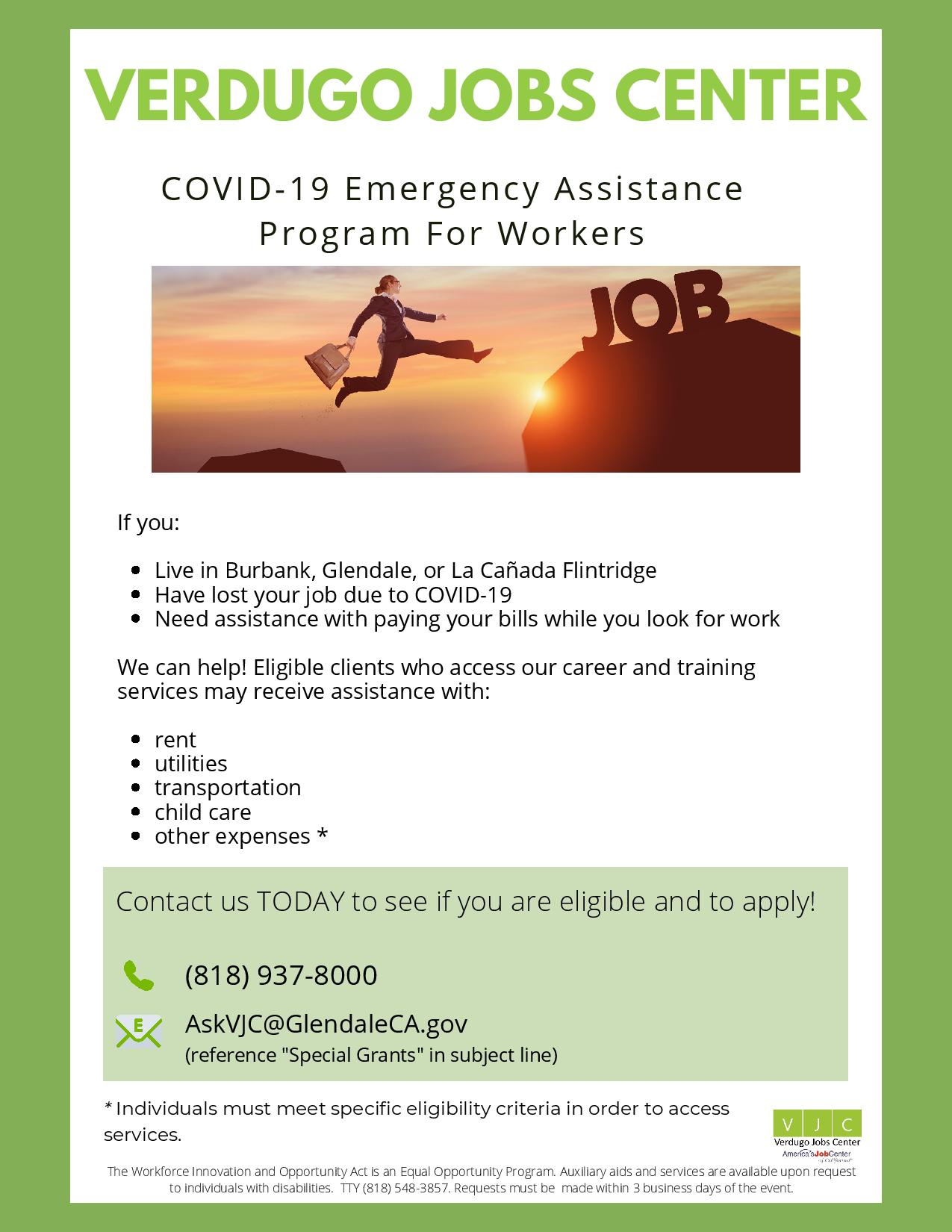 Found this on my feed today from the City of Burbank The Verdugo Jobs