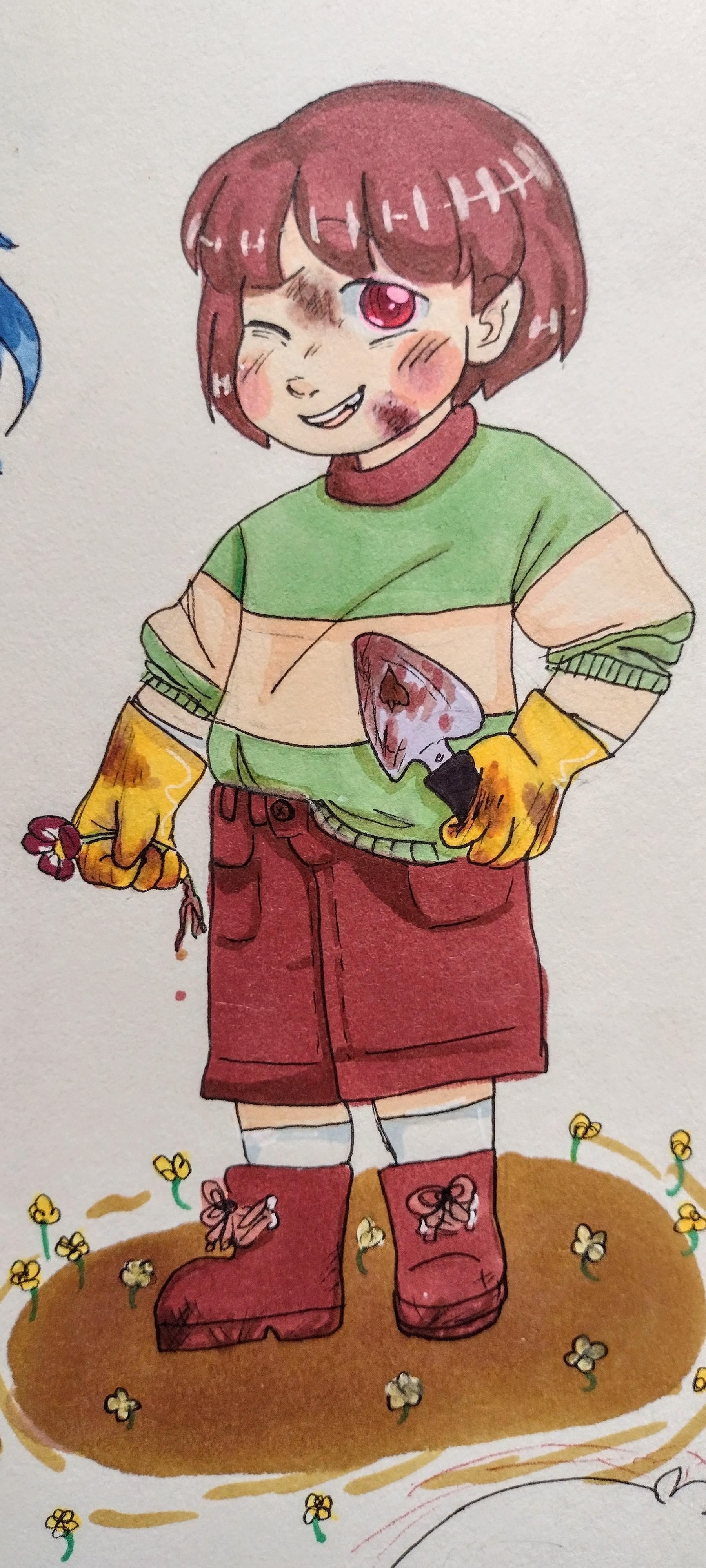 Chara gardening! 🌷 r/Charadefensesquad