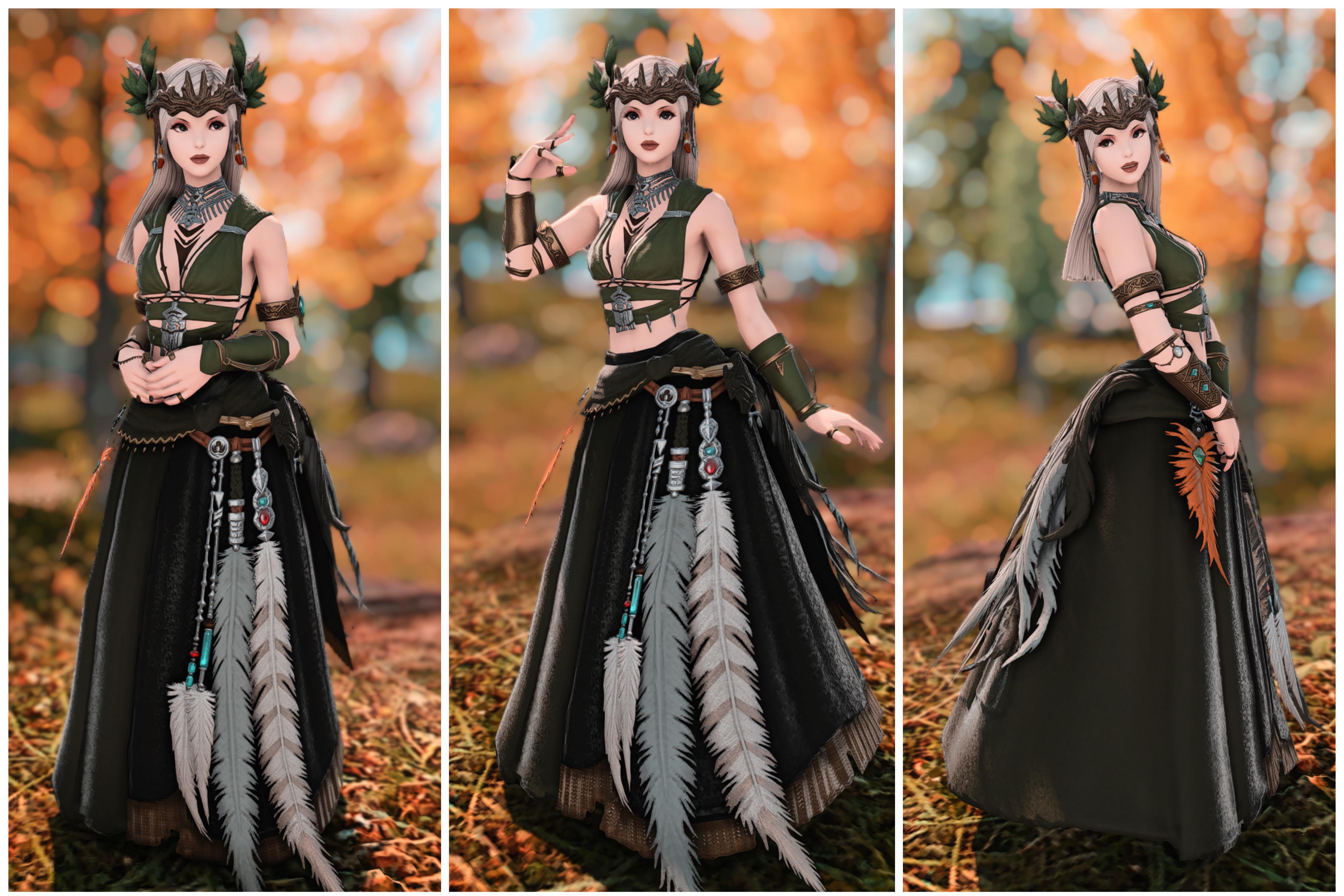 Finally spent time to get allied seals for this headpiece 🌿🍂 r