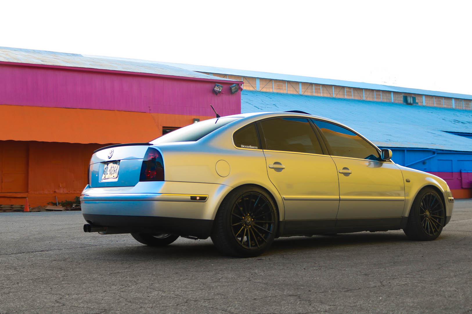 03 1.8T high mileage with some bolt-ons : r/passat