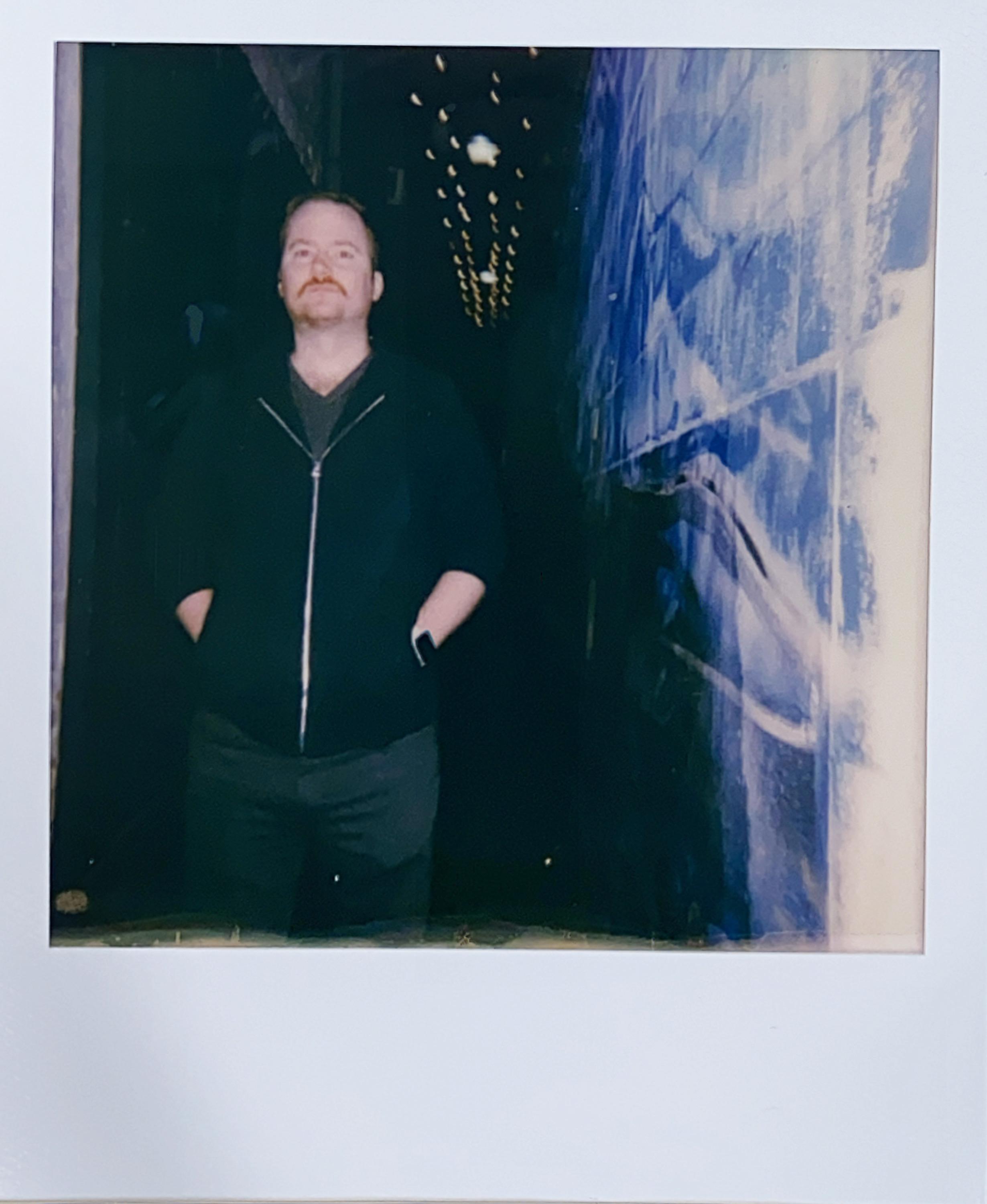 Polaroid 600, vintage camera. What is going on at the bottom of the