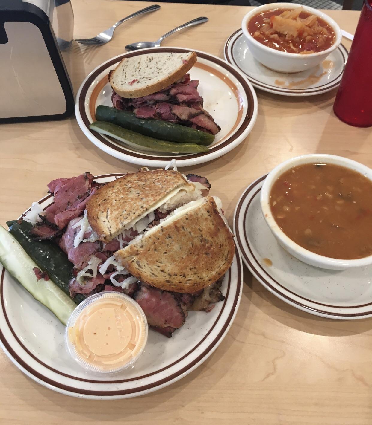 Corned Beef Reuben from Manny’s Deli in Chicago. r/eatsandwiches